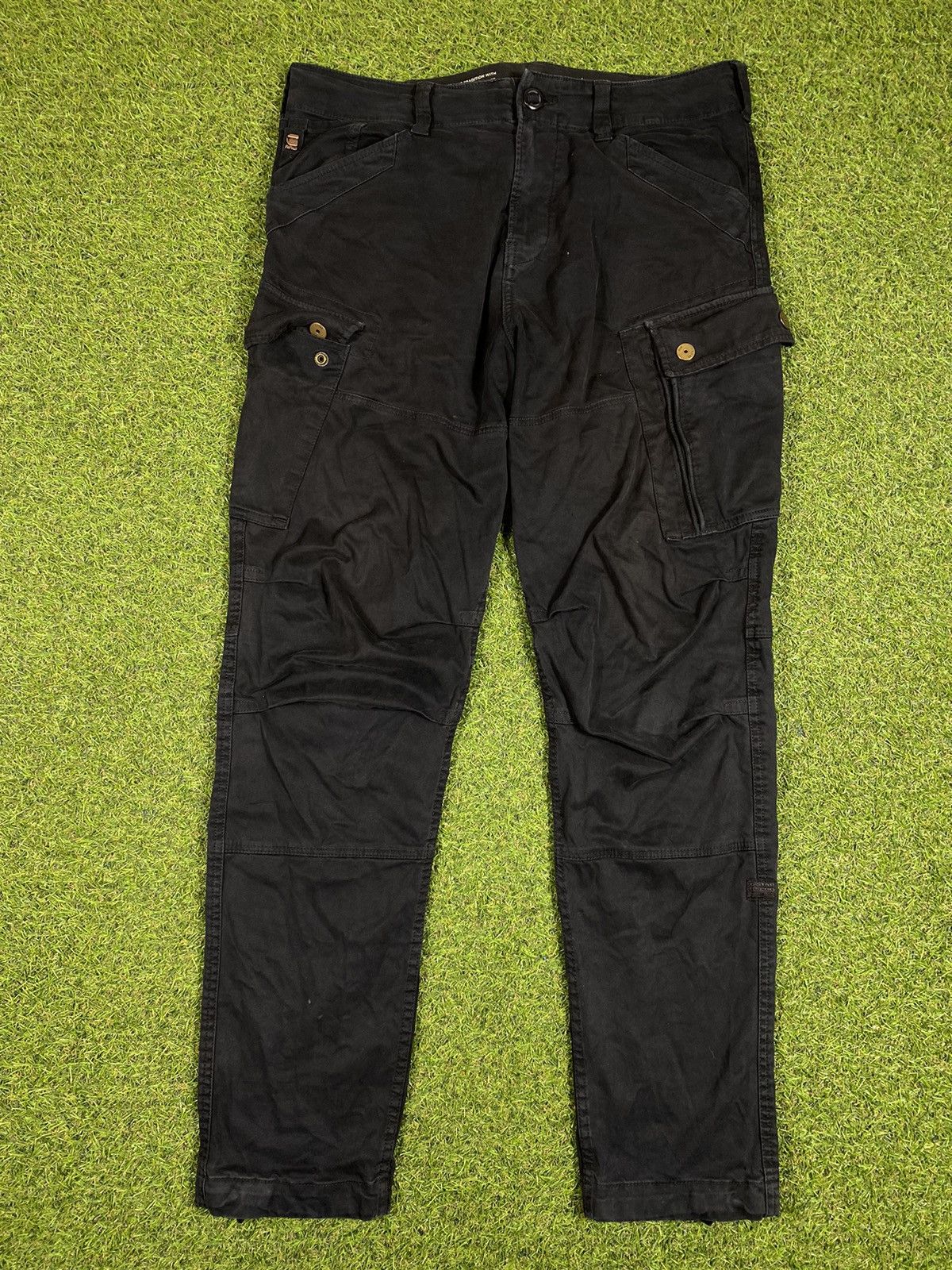 G-Star Vintage G star raw jeans cargo faded japanese y2k size 33x34 Size US 33 - 1 Thumbnail
