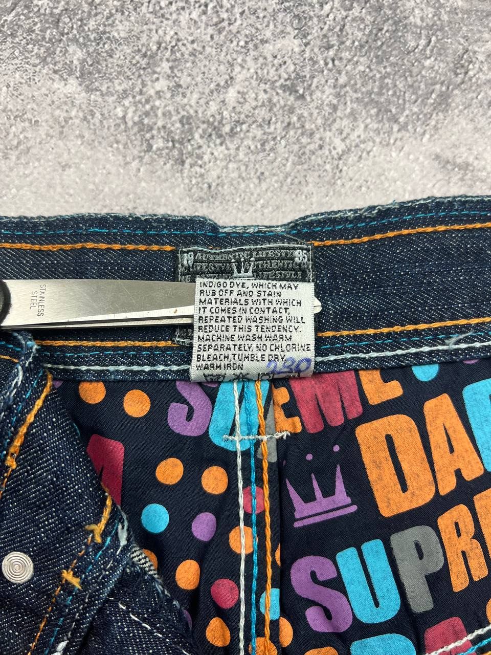 JNCO Vintage DADA SUPERME JNCO Style Wide Shorts SK8 Y2K Monogram Size US 30 / EU 46 - 8 Thumbnail