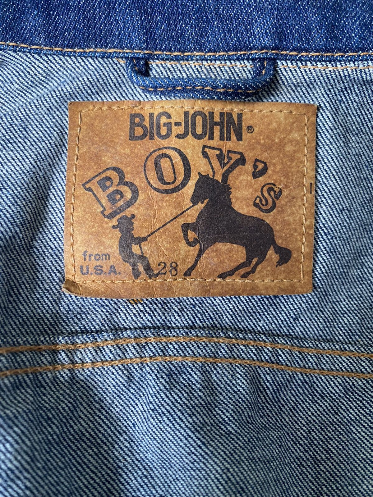 Big John Big-John Denim Jacket Boy’s Size US XXS / EU 40 - 14 Thumbnail