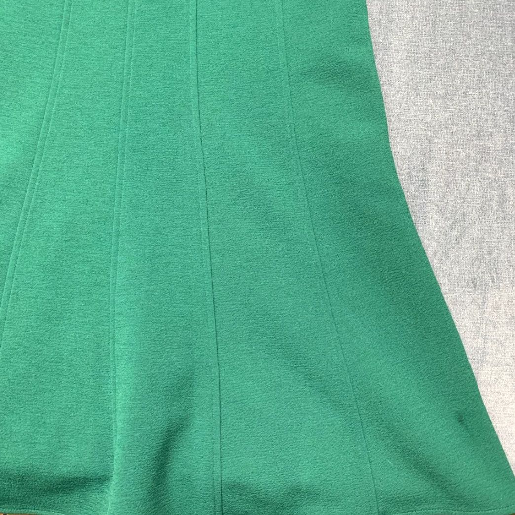 MAGGY LONDON Maggy London Dress Womens A-Line Emerald Green Back Zip Party 4 Sleeveless Mock Neck Polymer Polyester Casual, Cocktail, Party/Cocktail Size S / US 4 / IT 40 - 2 Thumbnail