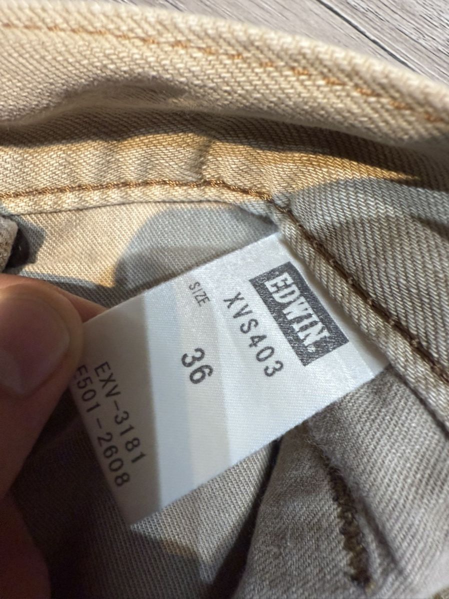 Edwin 90’s EDWIN RARE POCKET LOGO MULTI Y2K JAPANESE DENIM PANTS Size US 36 / EU 52 - 13 Thumbnail