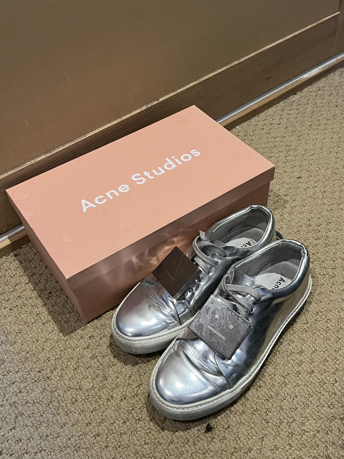 Acne Studios Acne Studio Metallic Face Sneakers Size US 6.5 / IT 36.5 - 4 Thumbnail
