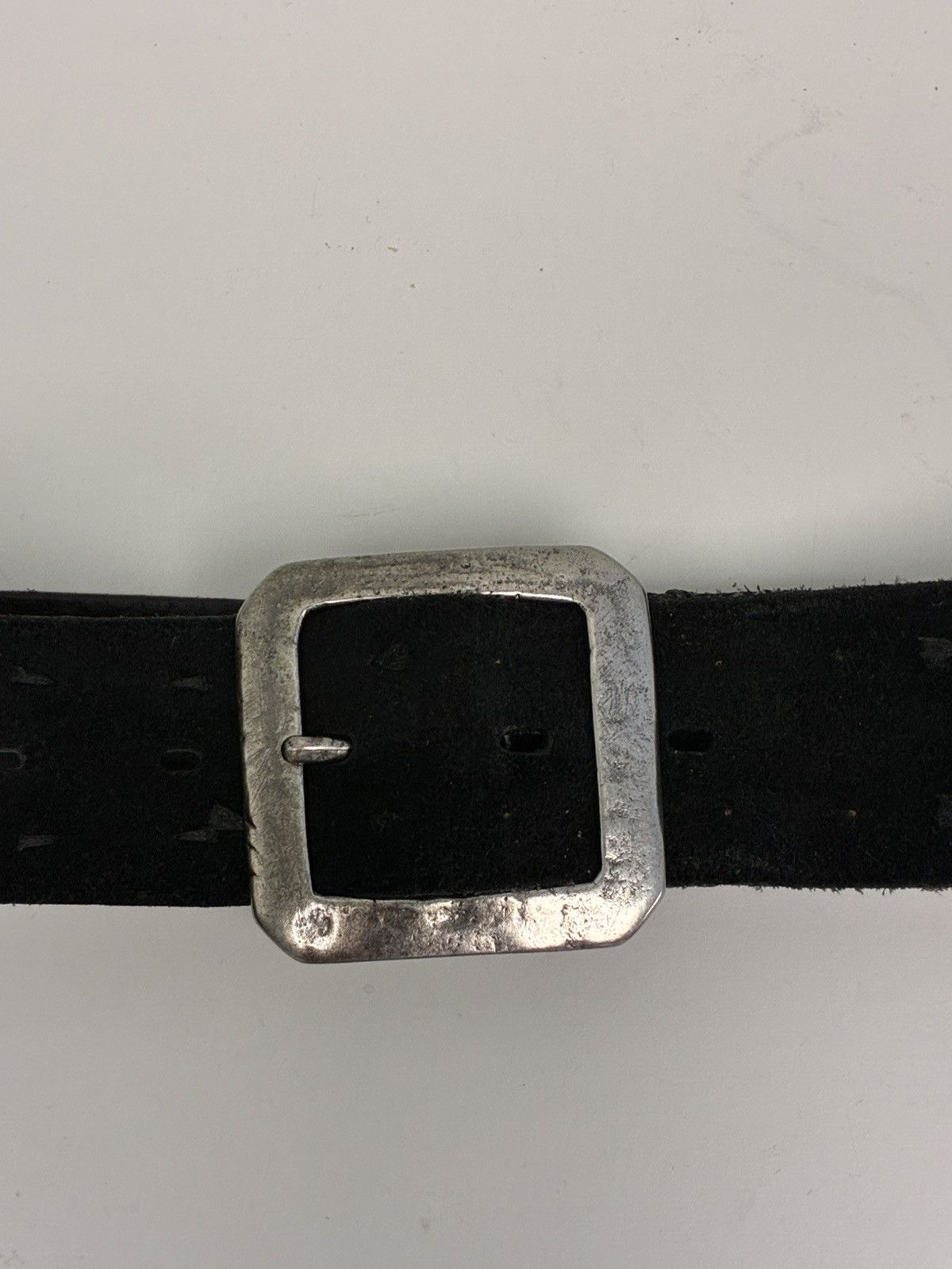 John Varvatos Suede Knot Belt 36 Size 36 - 8 Thumbnail