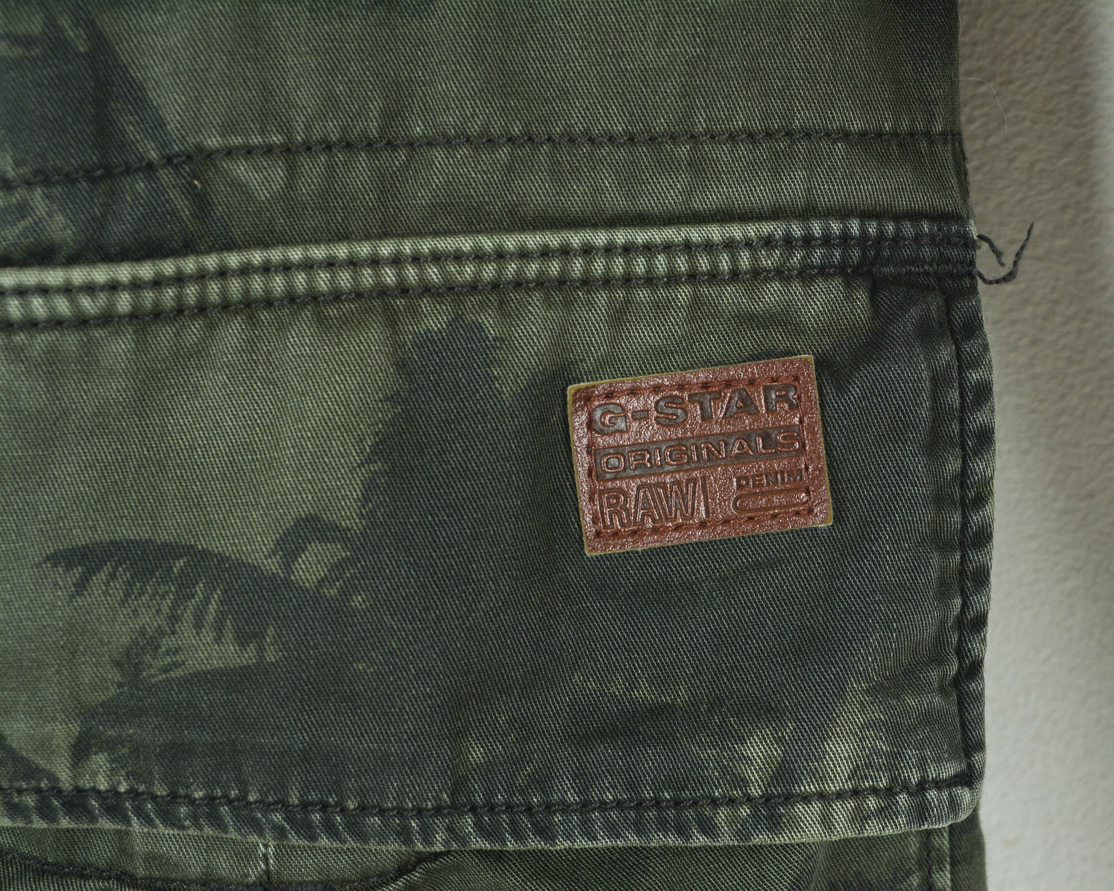 G-Star Cargo Norris Palm Blazer Mens L Jacket Green Lightweight Size US L / EU 52-54 / 3 - 5 Thumbnail