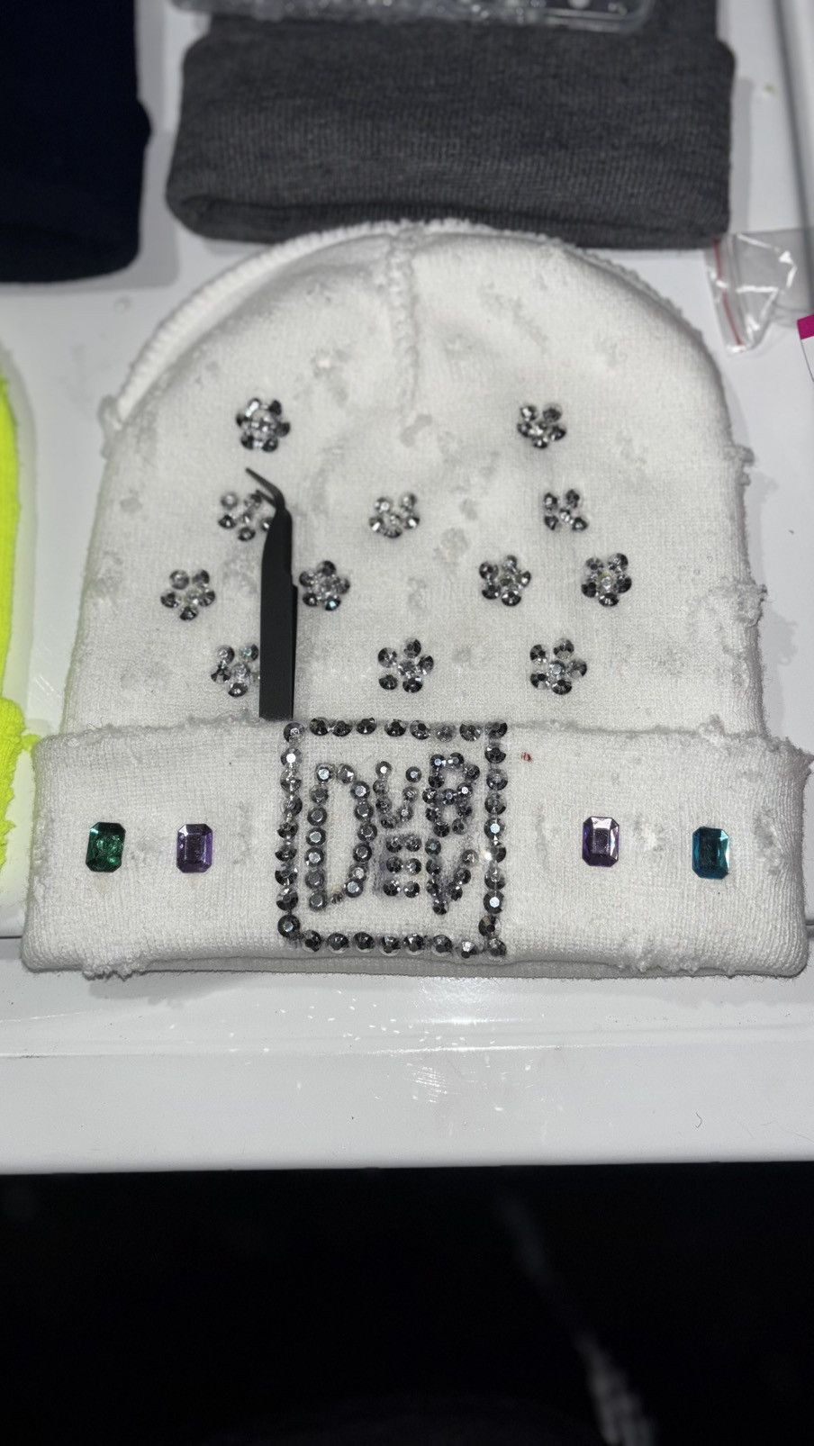 Other Rhinestone Beanies Size ONE SIZE - 1 Thumbnail