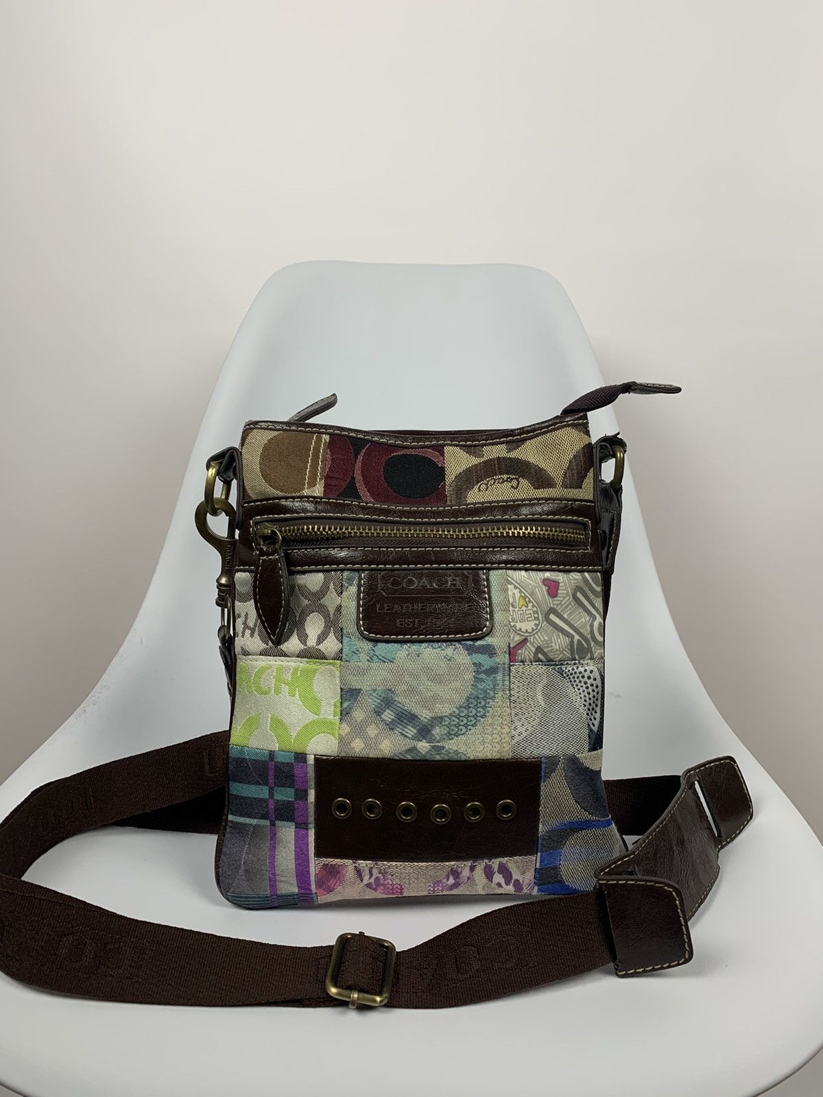 Vintage Coach Patchwork Purse | Grailed