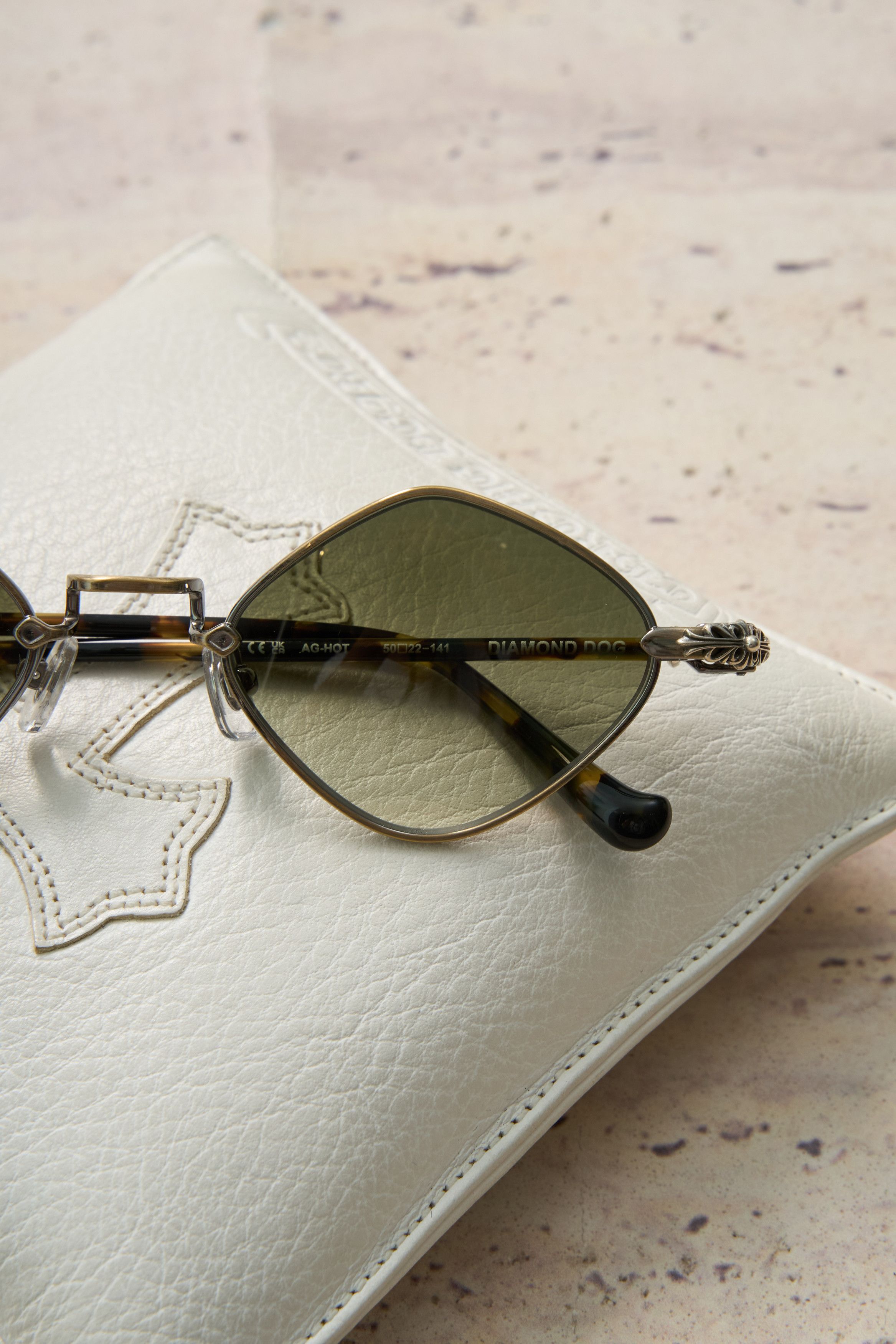 Chrome Hearts CHROME HEARTS DIAMOND DOG SUNGLASSES Size ONE SIZE - 3 Thumbnail