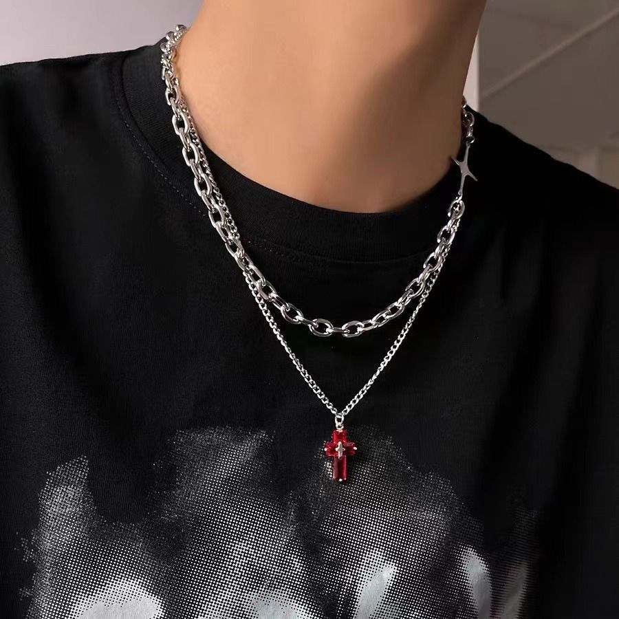 Japanese Brand × Vintage Retro punk necklace Size ONE SIZE - 2 Thumbnail