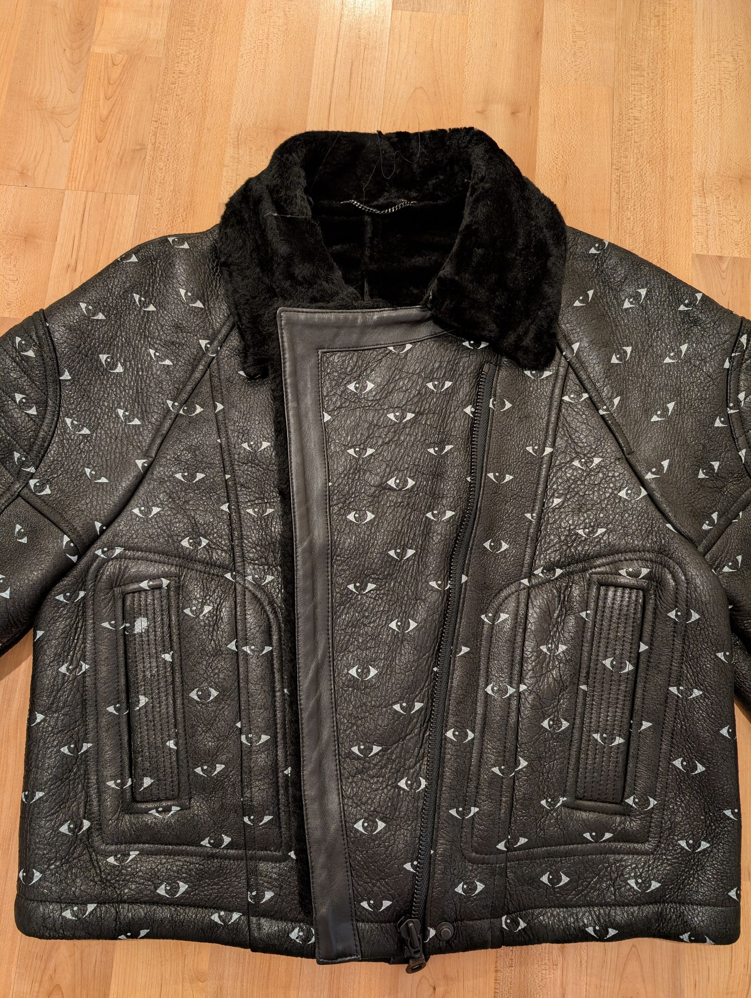Kenzo Kenzo Eye leather jacket Size XS / US 0-2 / IT 36-38 - 3 Thumbnail