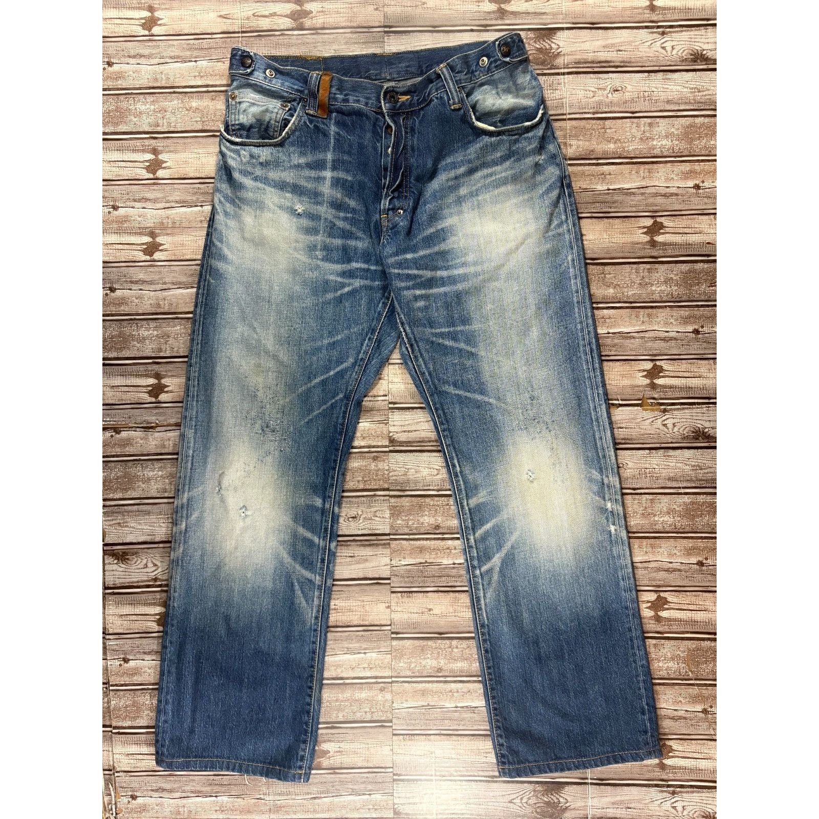 Prps PRPS Purple Tag Denim Jeans size 34 W 31 L Made in Japan Rar Size US 34 / EU 50 - 1 Thumbnail