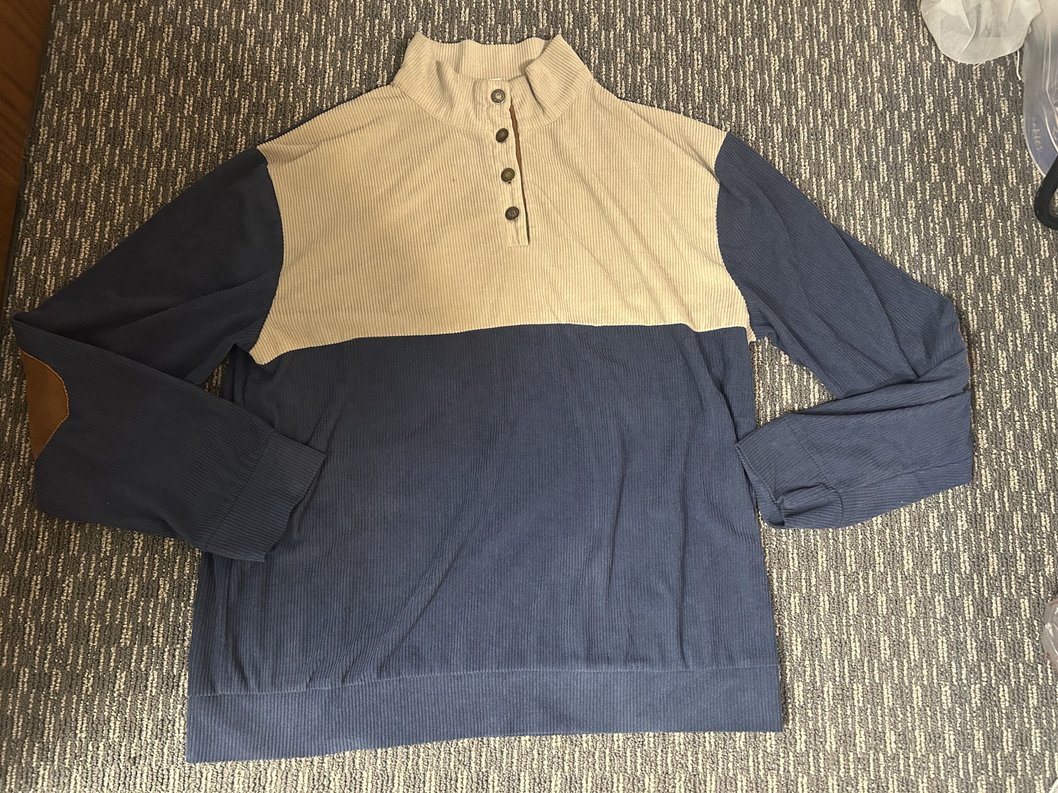Other Men’s Retro Stand-Collar Sweatshirt — Size US XL / EU 56 / 4 - 1 Thumbnail