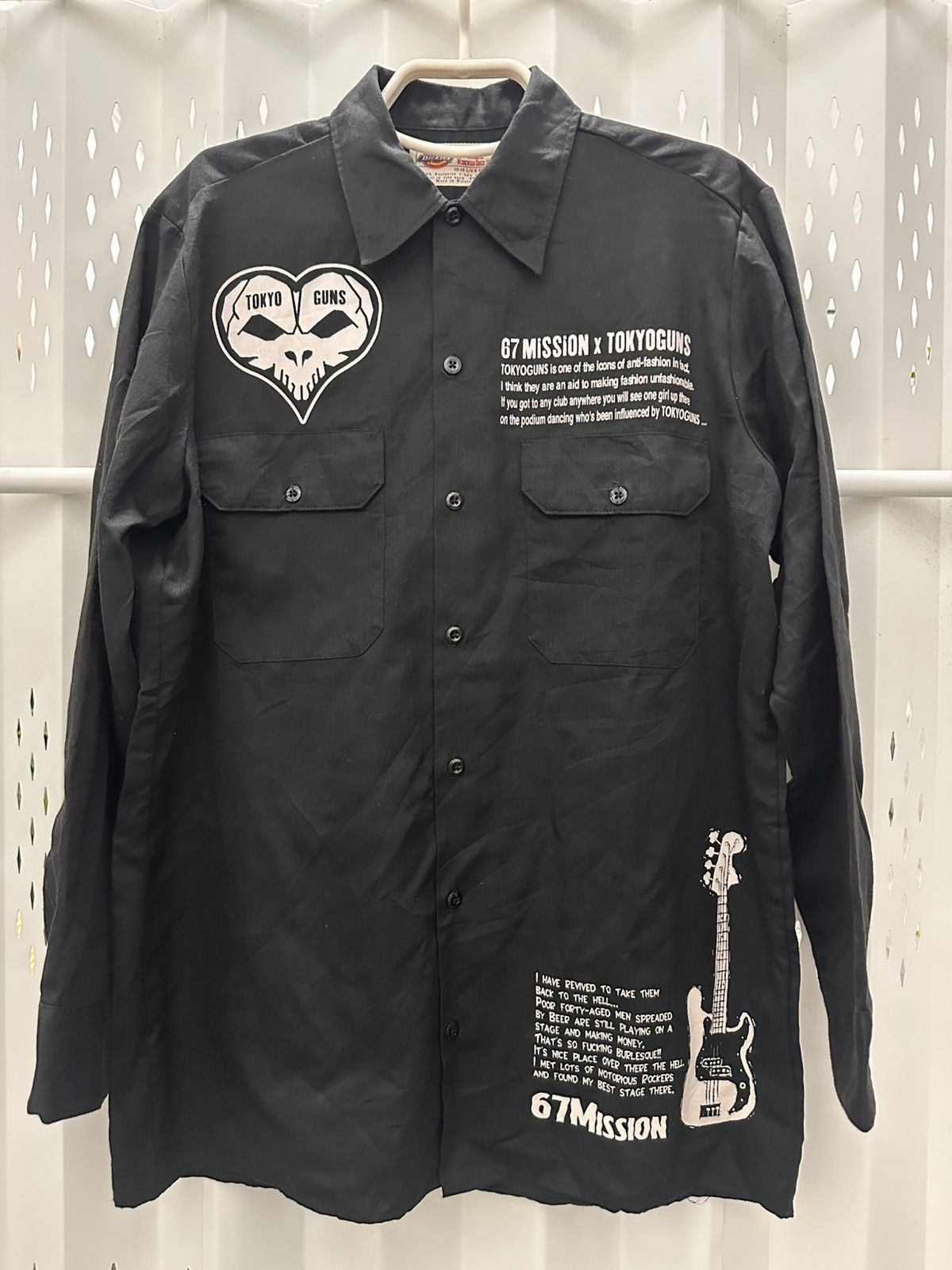 Dickies Dickies X 67 Mission X TokyoGuns Black Workwear Shirt Size US L / EU 52-54 / 3 - 1 Thumbnail