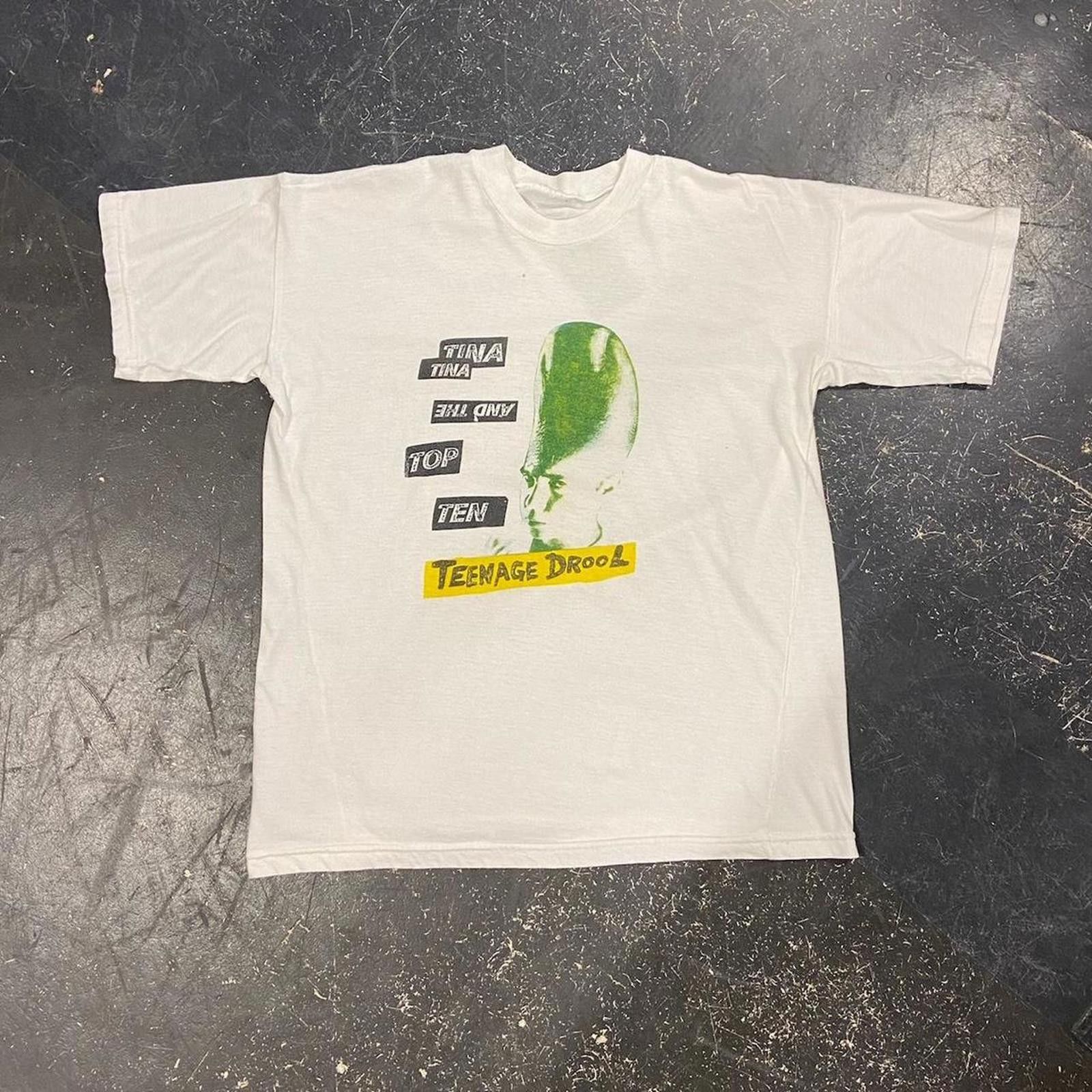 Band Tees 1994 Tina and the Top Ten Teenage Drool Tour Tee Size US L / EU 52-54 / 3 - 3 Thumbnail