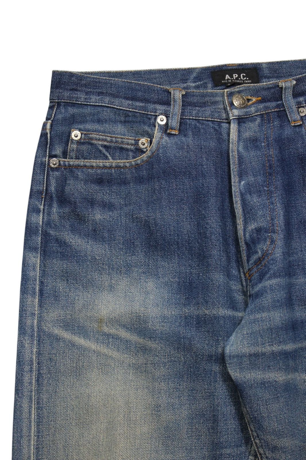 A.P.C. A.P.C PARIS SELVEDGE JEANS Size US 30 / EU 46 - 6 Thumbnail