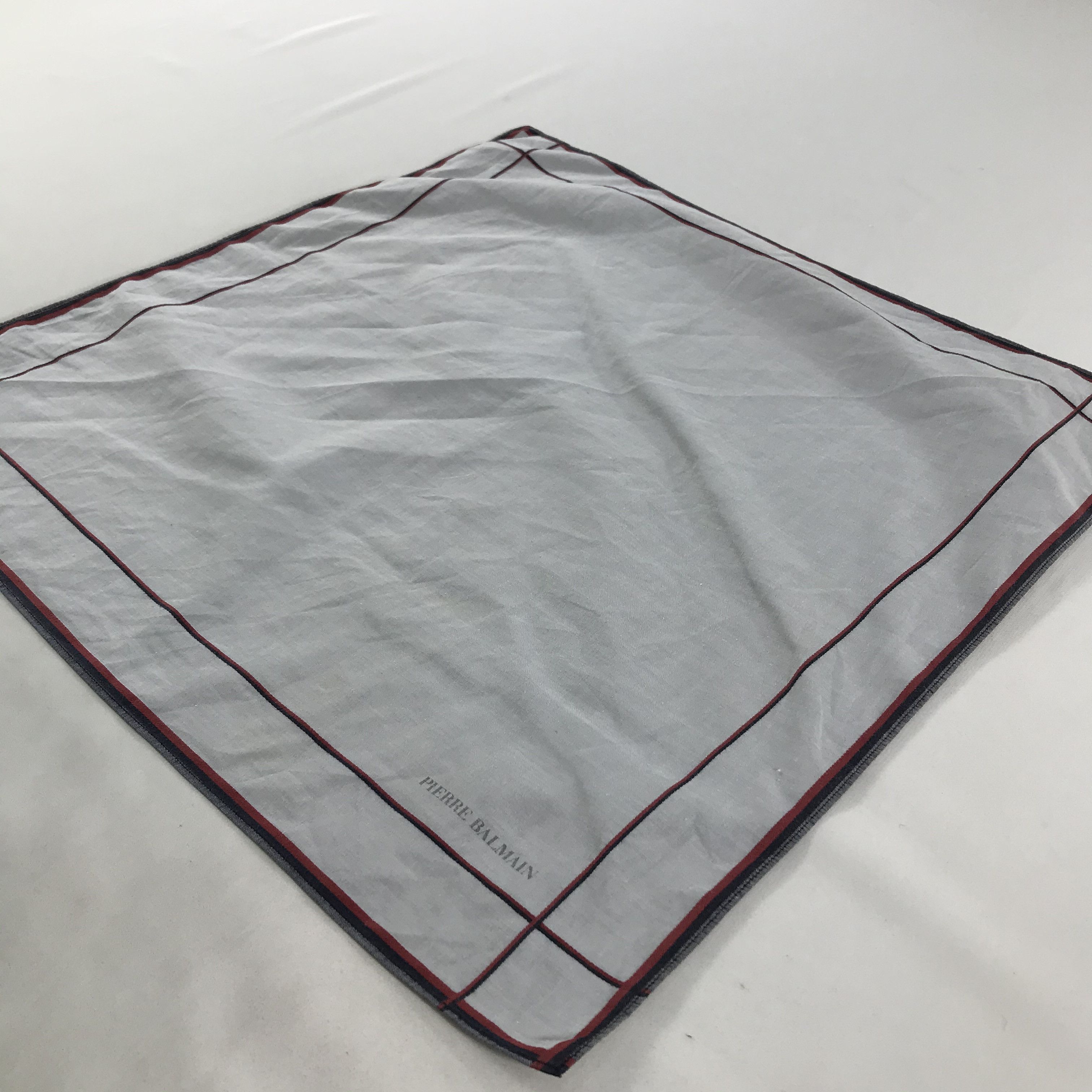 Pierre Balmain × Vintage Pierre Balmain Bandana / Handkerchief / Neckerchief - S1687 Size ONE SIZE - 2 Thumbnail