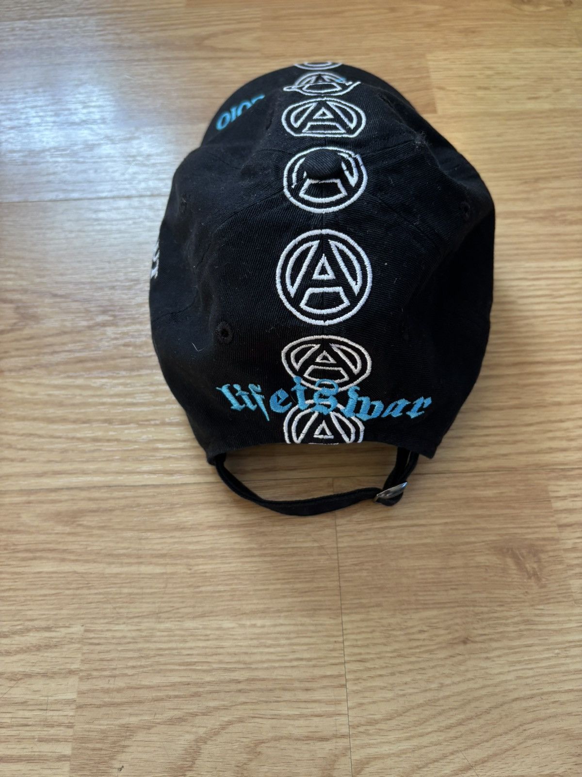 Playboi Carti MITCH MODES LIFE IS WAR NEW YORK EXCLUSIVE HAT Size ONE SIZE - 2 Thumbnail