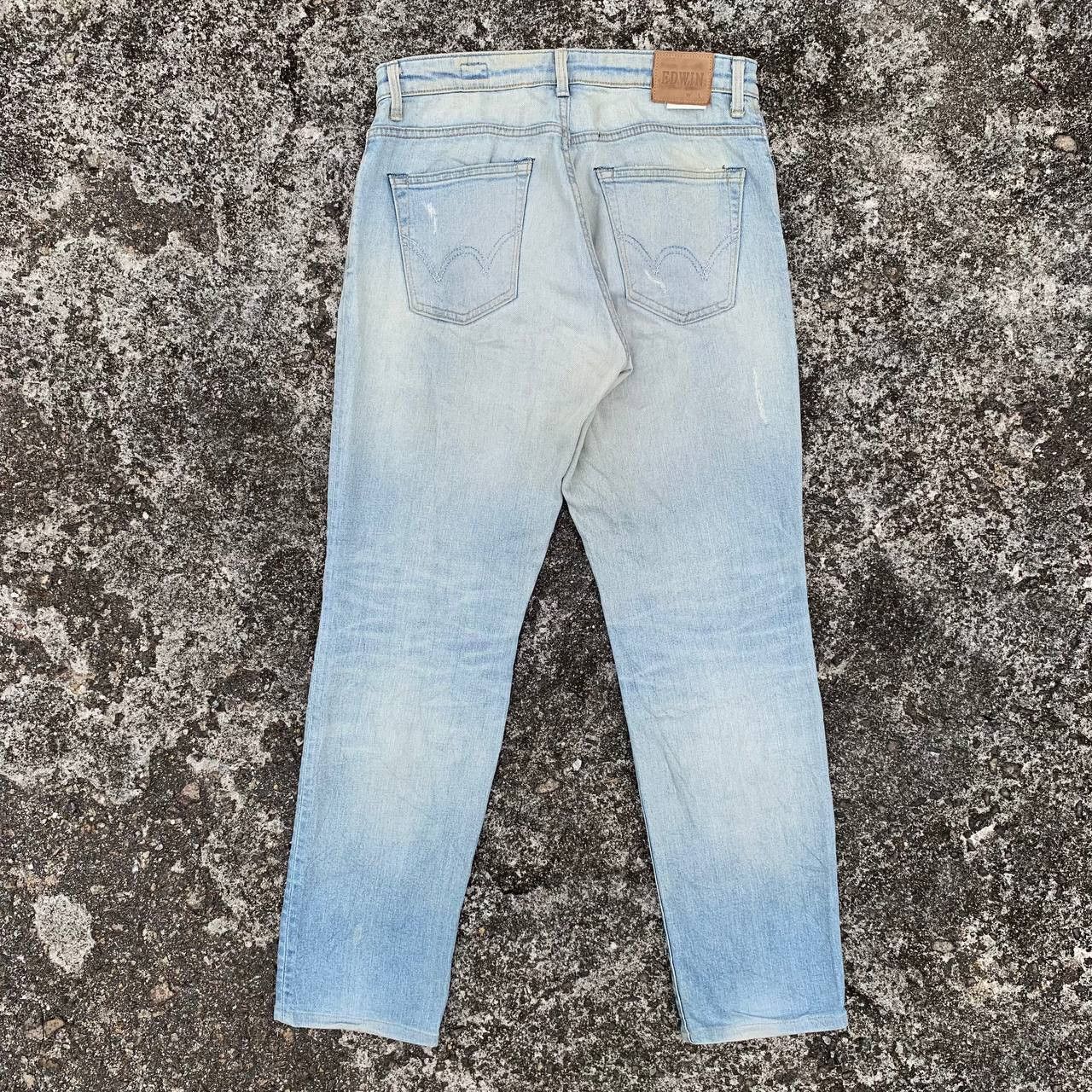 Edwin Edwin Japan Jeans Light Wash Denim Japanese Brand Size US 30 / EU 46 - 2 Thumbnail