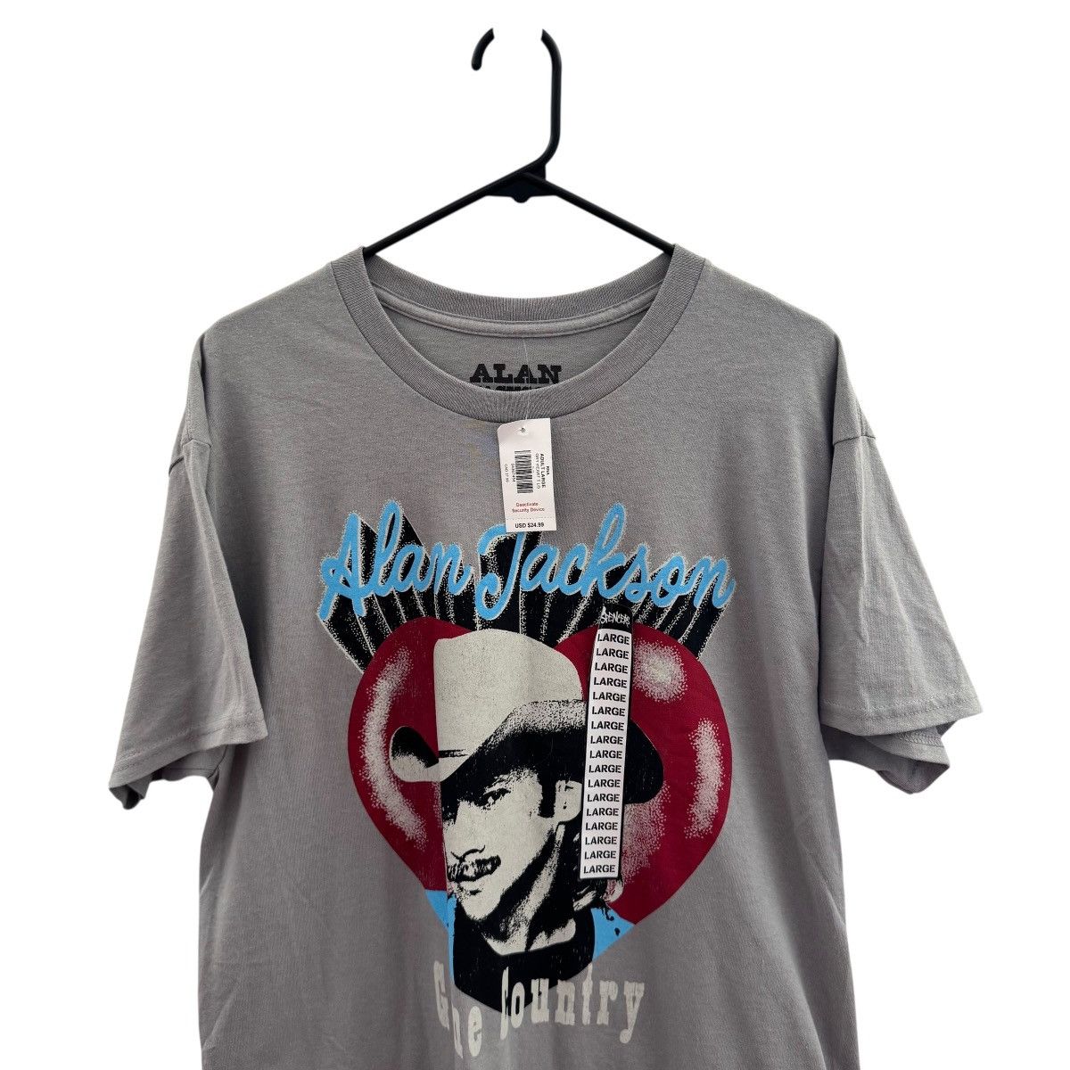 Band Tees Dead Stock Alan Jackson Gone country band tee Size US L / EU 52-54 / 3 - 1 Thumbnail