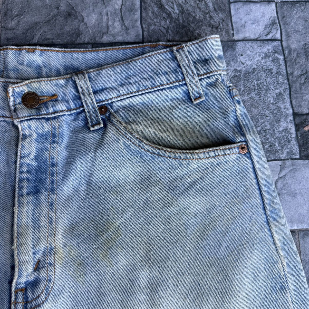 Levi's Vintage Clothing Vintage 97' Levi's 550 Orange Tag Faded Rusty Denim Jean Size US 33 - 8 Thumbnail