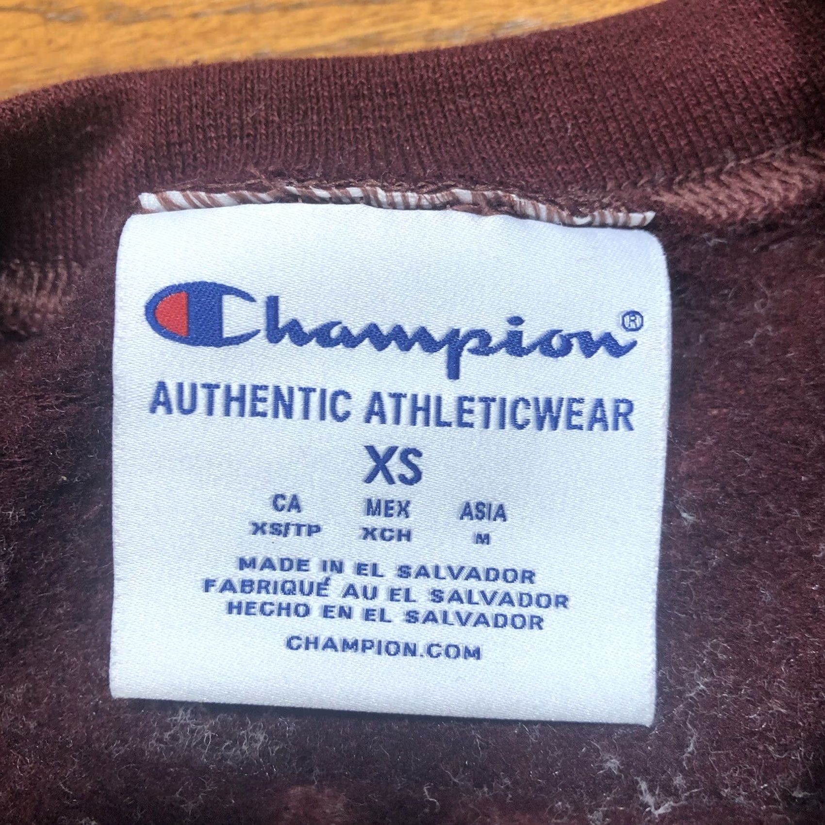 Champion Champion Boston College Eagles Crew Neck Sweatshirt XS Red Tie Dye Acid Wash Size US XS / EU 42 / 0 - 4 Thumbnail