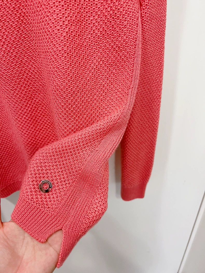 Loro Piana Loro Piana pink hollow knit sweater 2506-Nextarrow Size M / US 6-8 / IT 42-44 - 4 Thumbnail