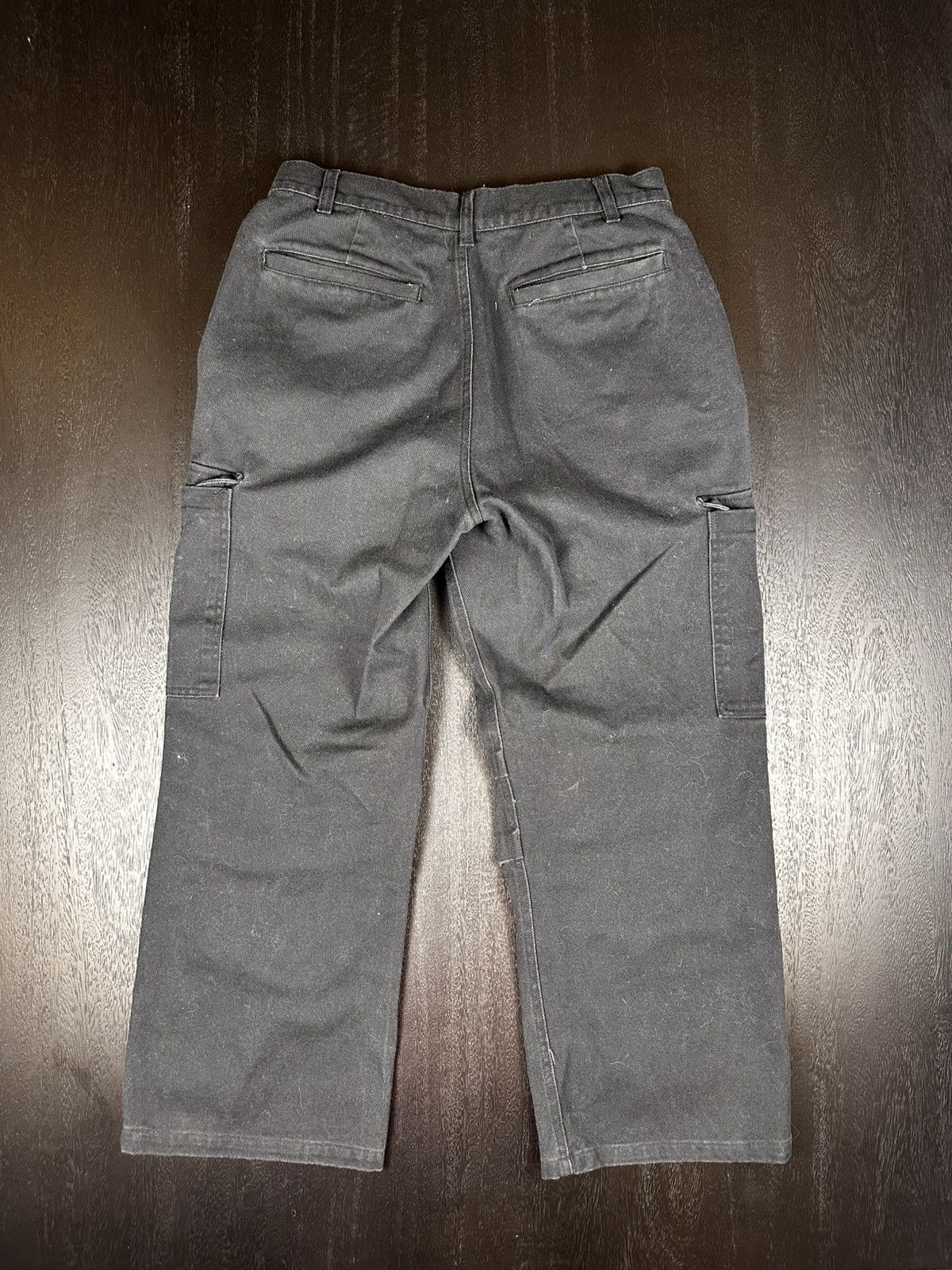 Oak + Fort Oak + Fort Cargo Pants — Black (Baggy, Hemmed for 5’5”) Size US 30 / EU 46 - 3 Thumbnail