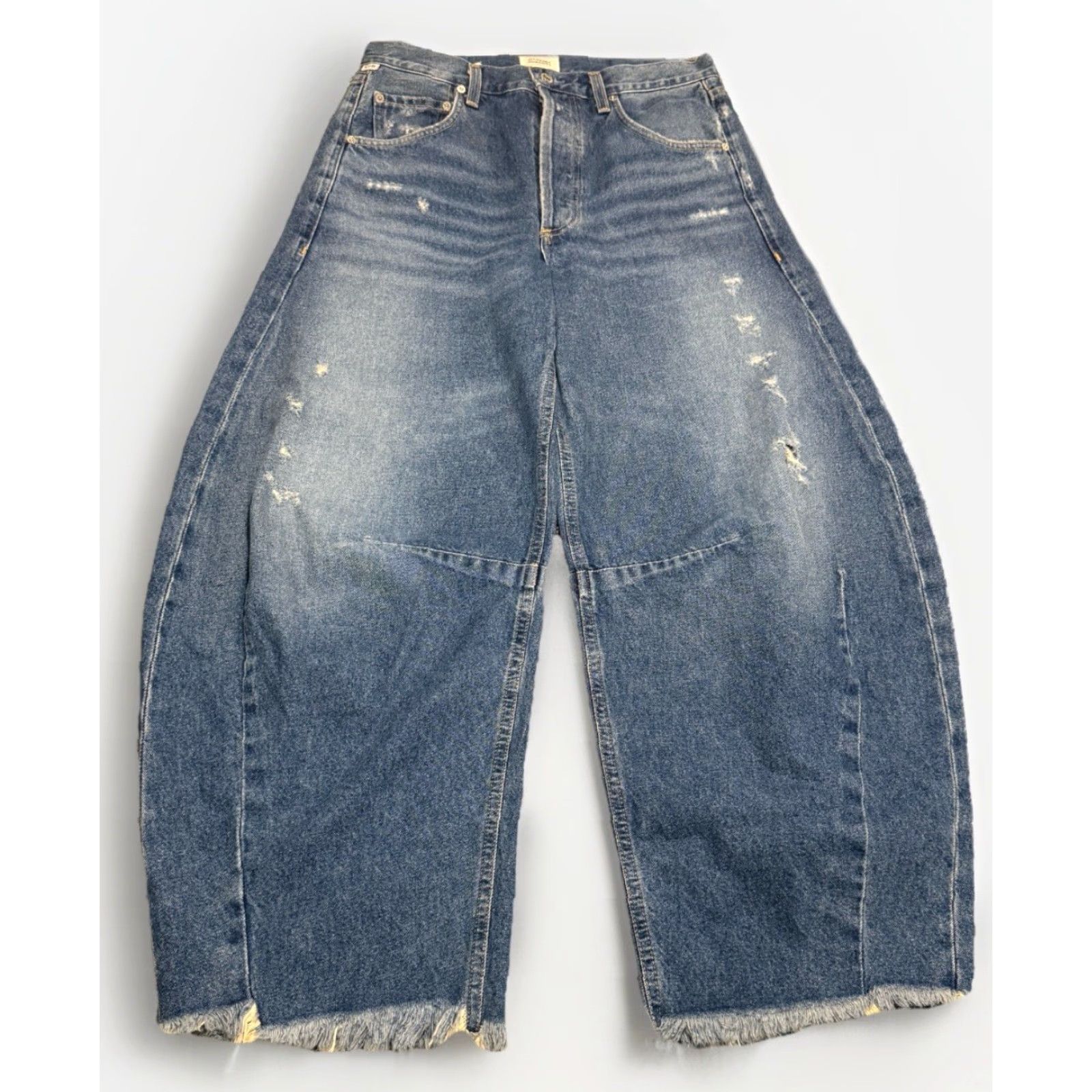 Citizens Of Humanity Citizens of Humanity Jeans Horseshoe Barrel Leg First Class Women's Sz 30x27 Size 27" / US 4 / IT 40 - 3 Thumbnail