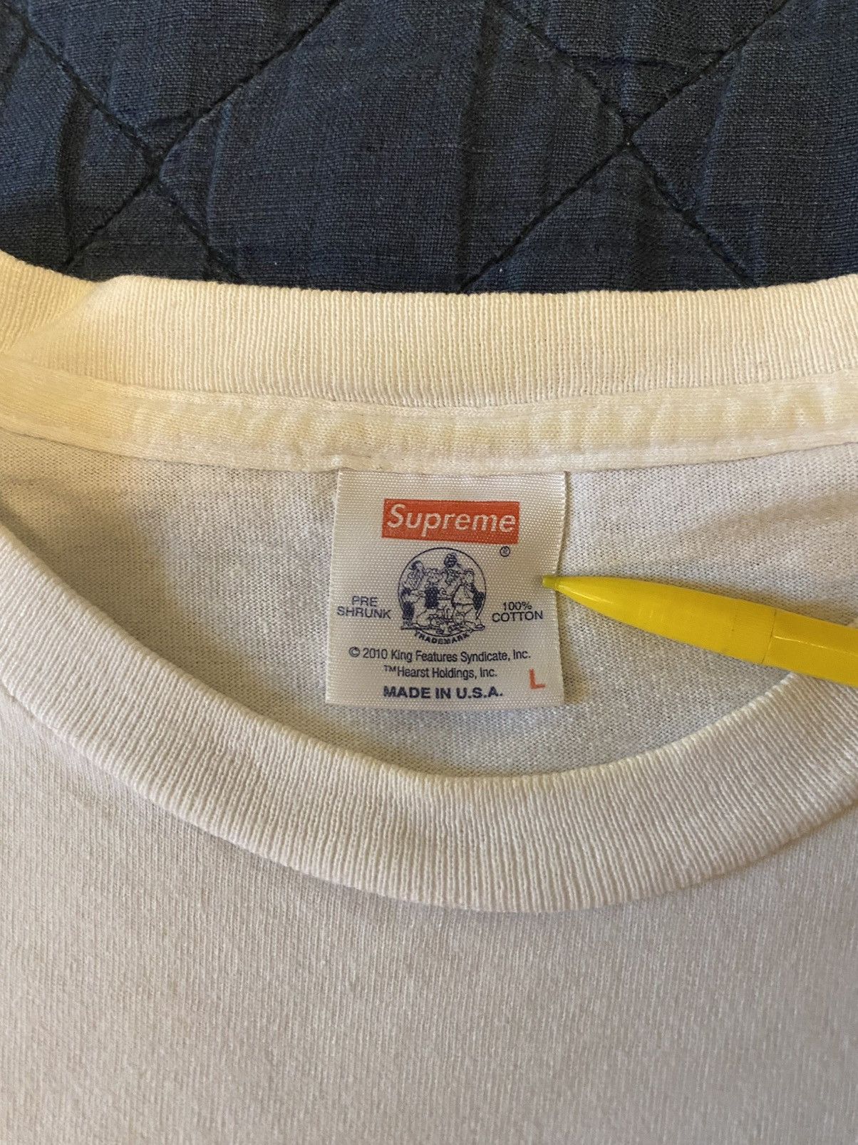 Supreme Supreme Popeye Tee Size US L / EU 52-54 / 3 - 3 Thumbnail