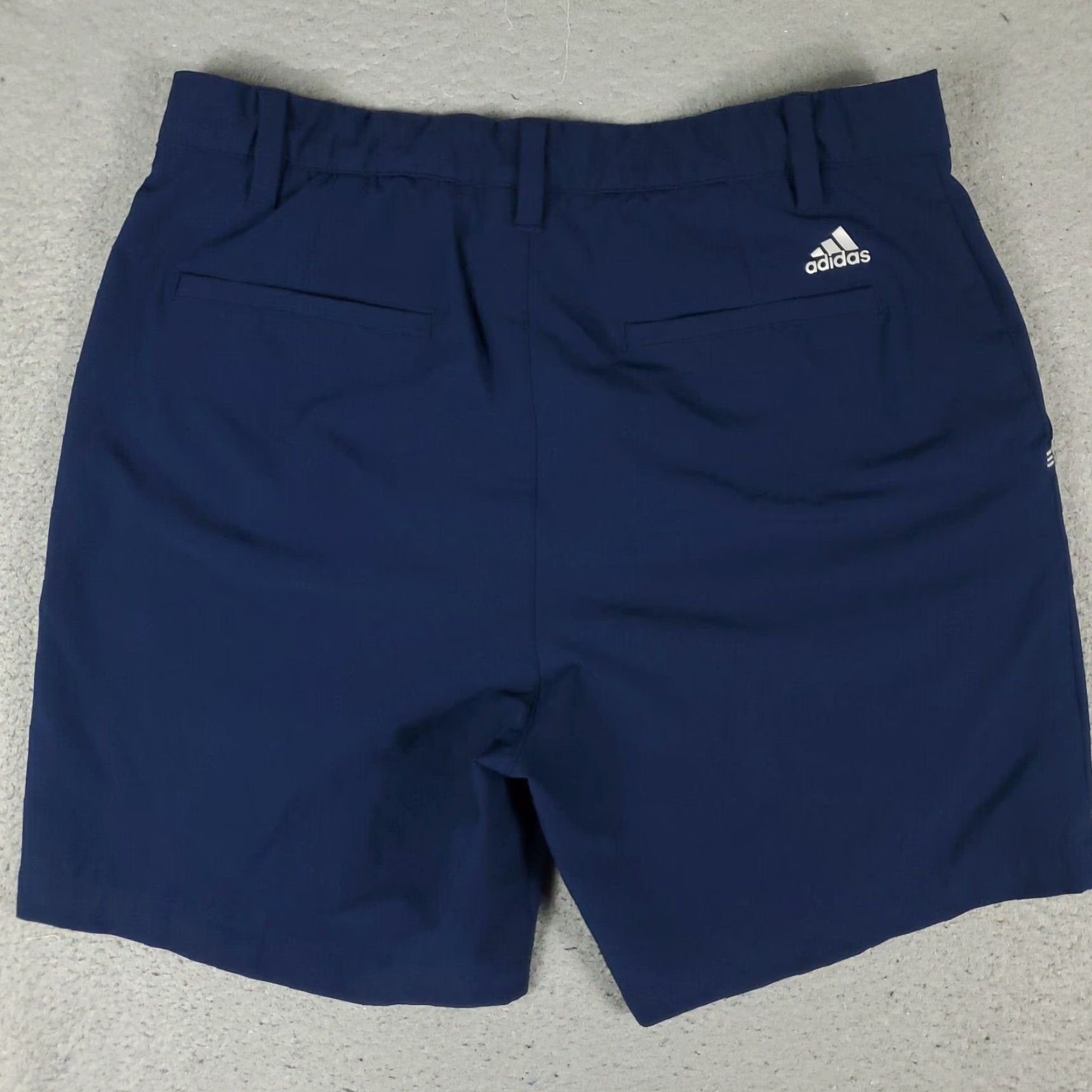 Adidas Adidas Shorts Mens Size 32 Blue Golf Casual Chino Flat Front Slash Pockets Size US 32 / EU 48 - 7 Thumbnail