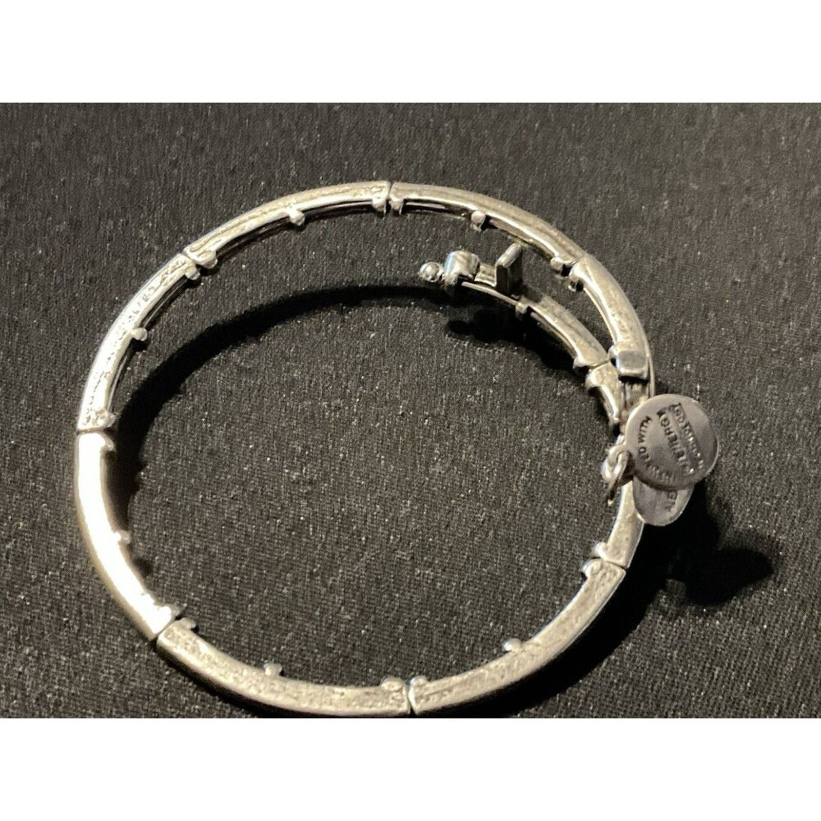 Other Alex & Ani Rafeleian Silver Plated Trident Bracelet 6.75 Size ONE SIZE - 7 Thumbnail