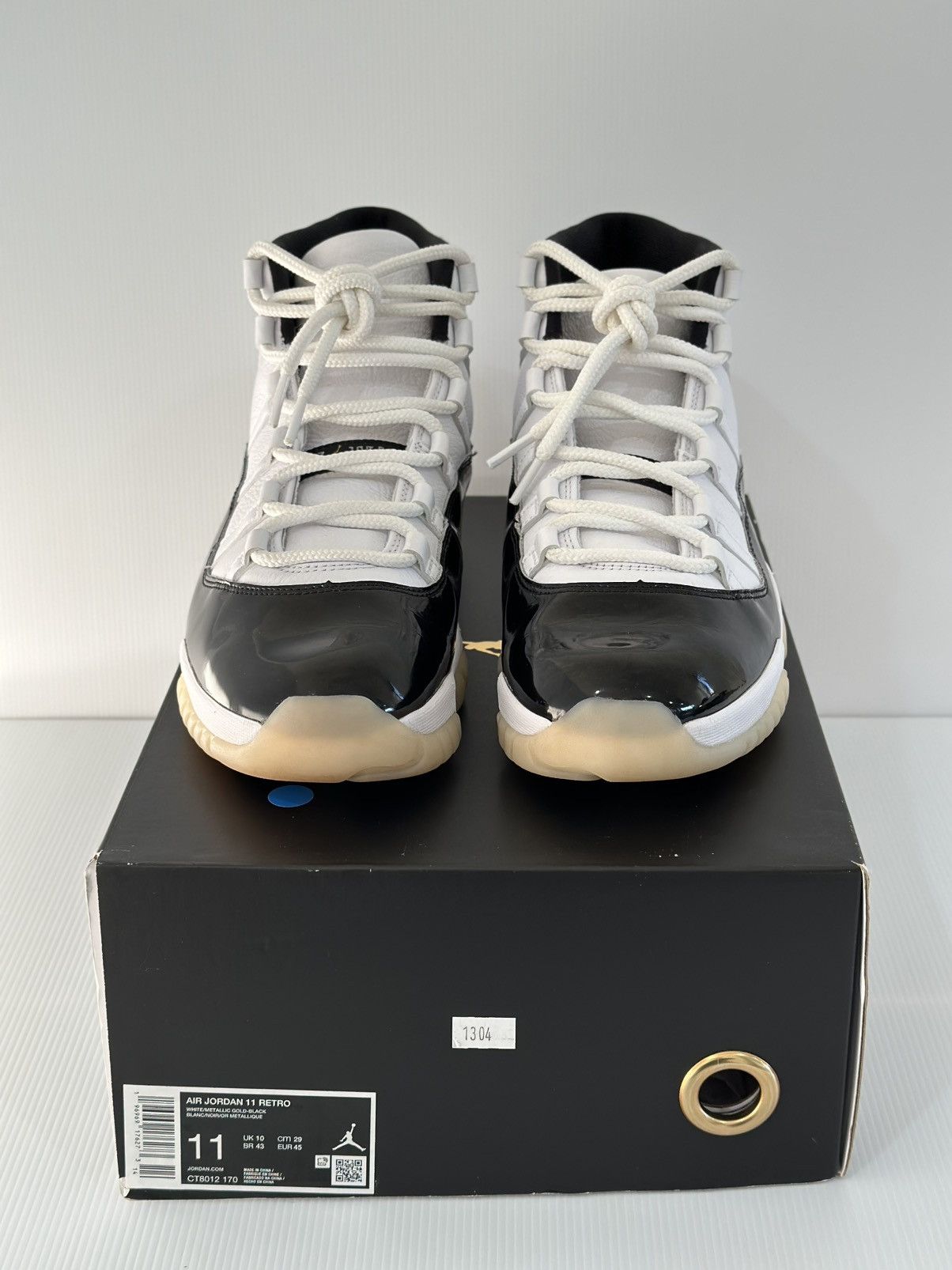 Jordan Brand Jordan 11 Retro DMP Gratitude (2023) Size US 11 / EU 44 - 2 Thumbnail