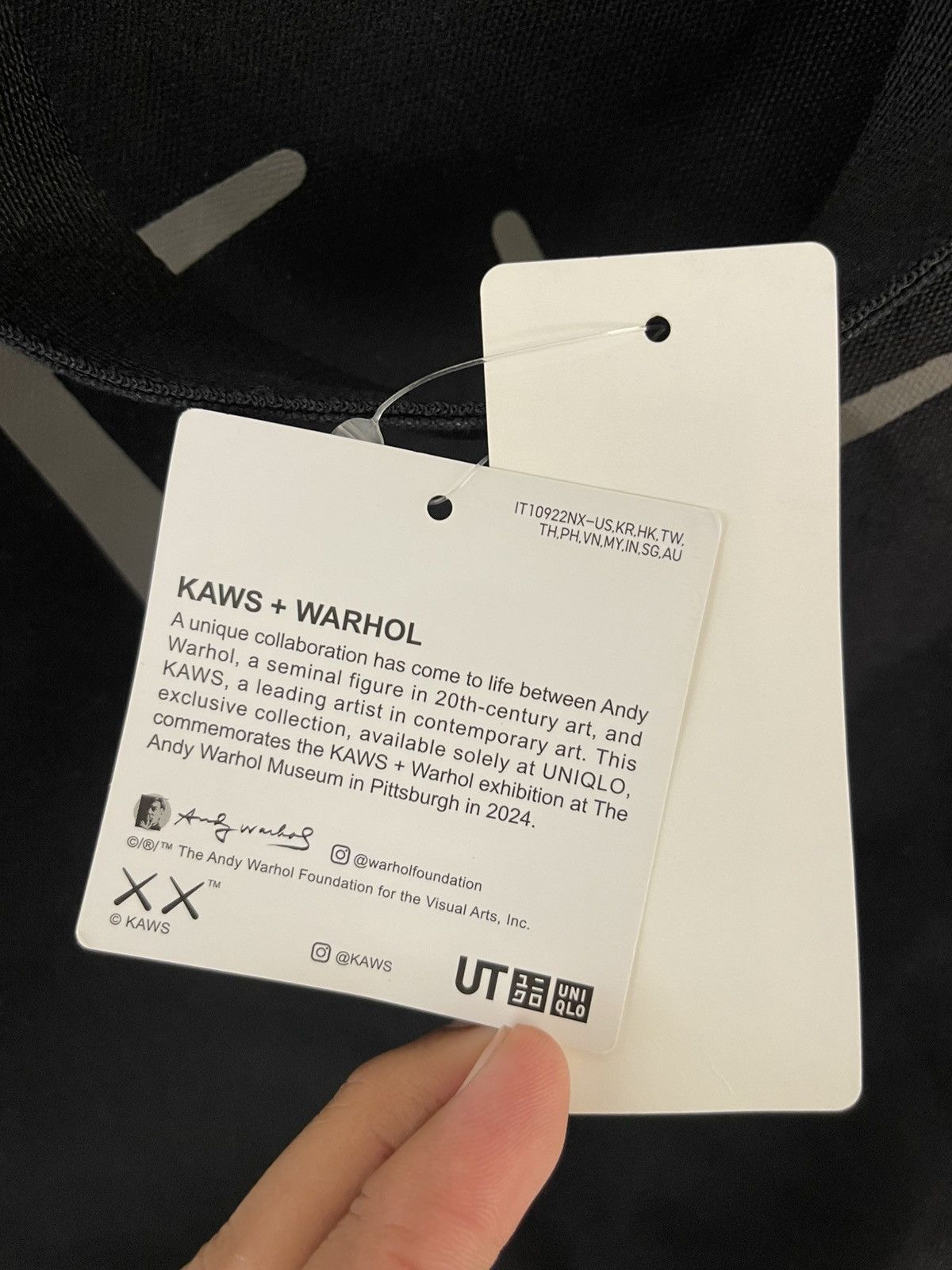 Andy Warhol × Kaws × Uniqlo Rare KAWS X ANDY WARHOL X UNIQLO 2-Way Tote Bag Size ONE SIZE - 8 Thumbnail