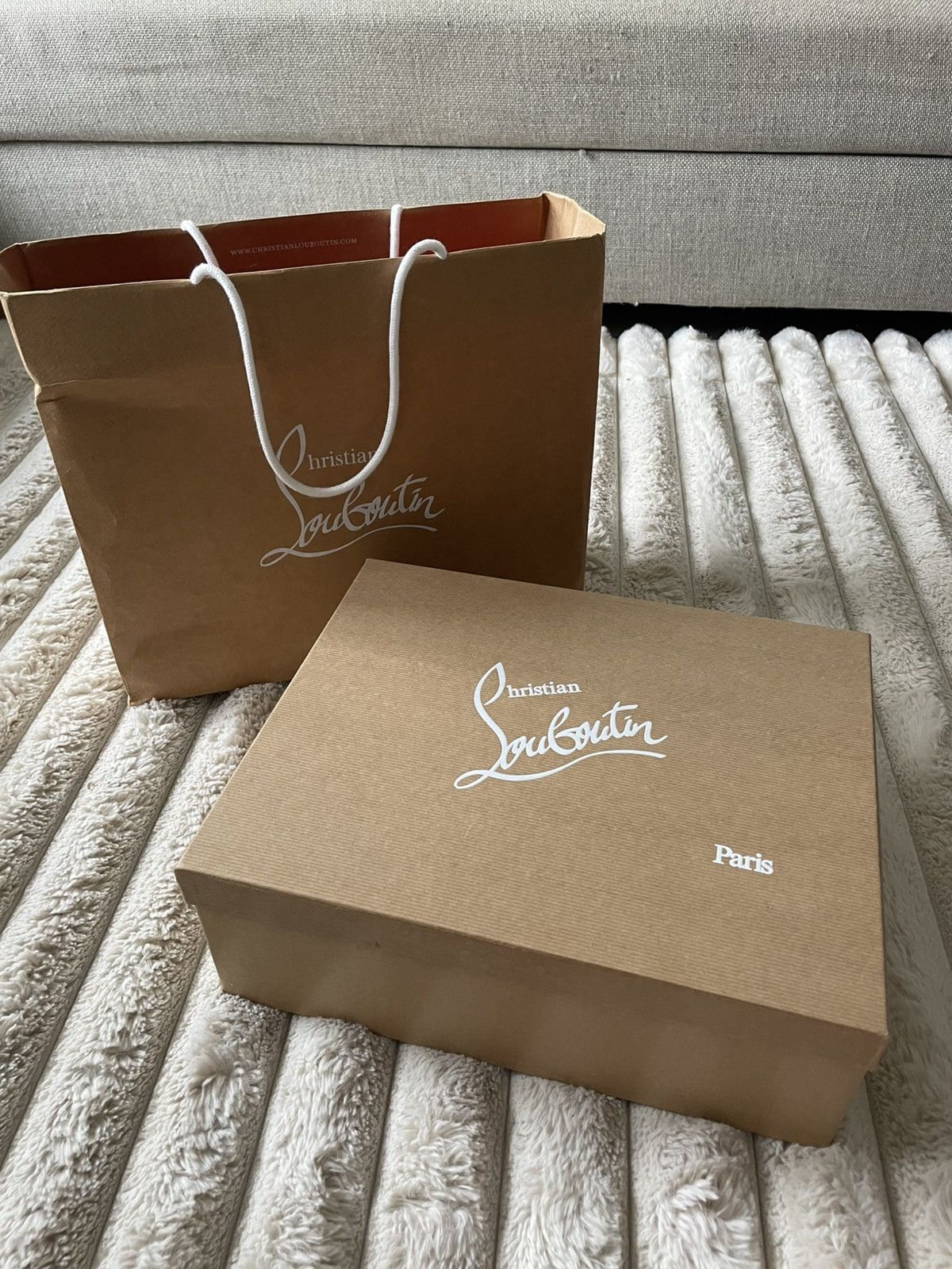 Christian Louboutin Louboutin Lou Spikes flat Calf b139 black/bk 41 Size US 8 / EU 41 - 14 Thumbnail
