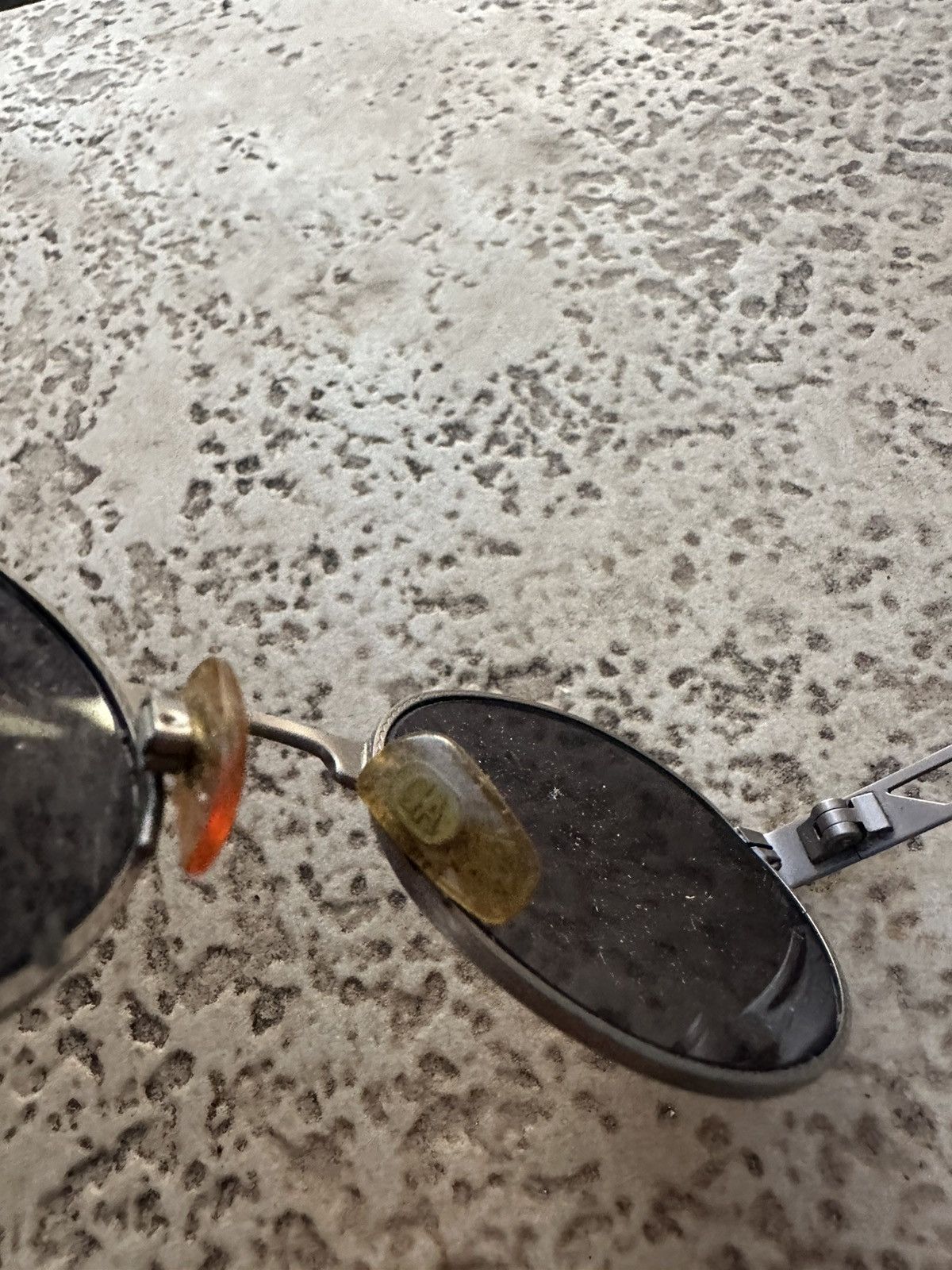Giorgio Armani Giorgio Armani Sunglasses Vintage Silver 1990s Size ONE SIZE - 6 Thumbnail