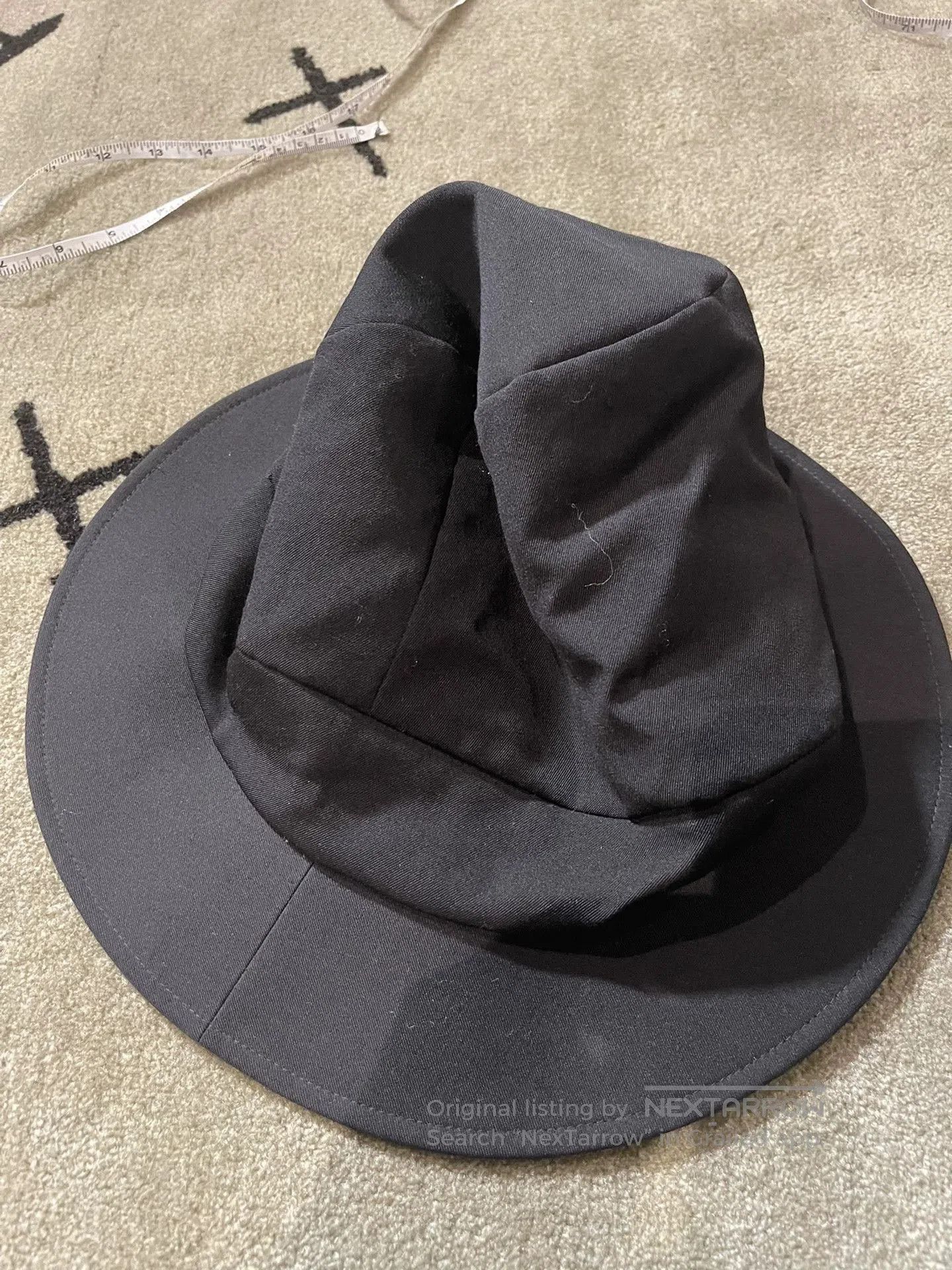 Yohji Yamamoto Yohji Yamamoto Main Line Black Wool Hat. Size ONE SIZE - 1 Thumbnail