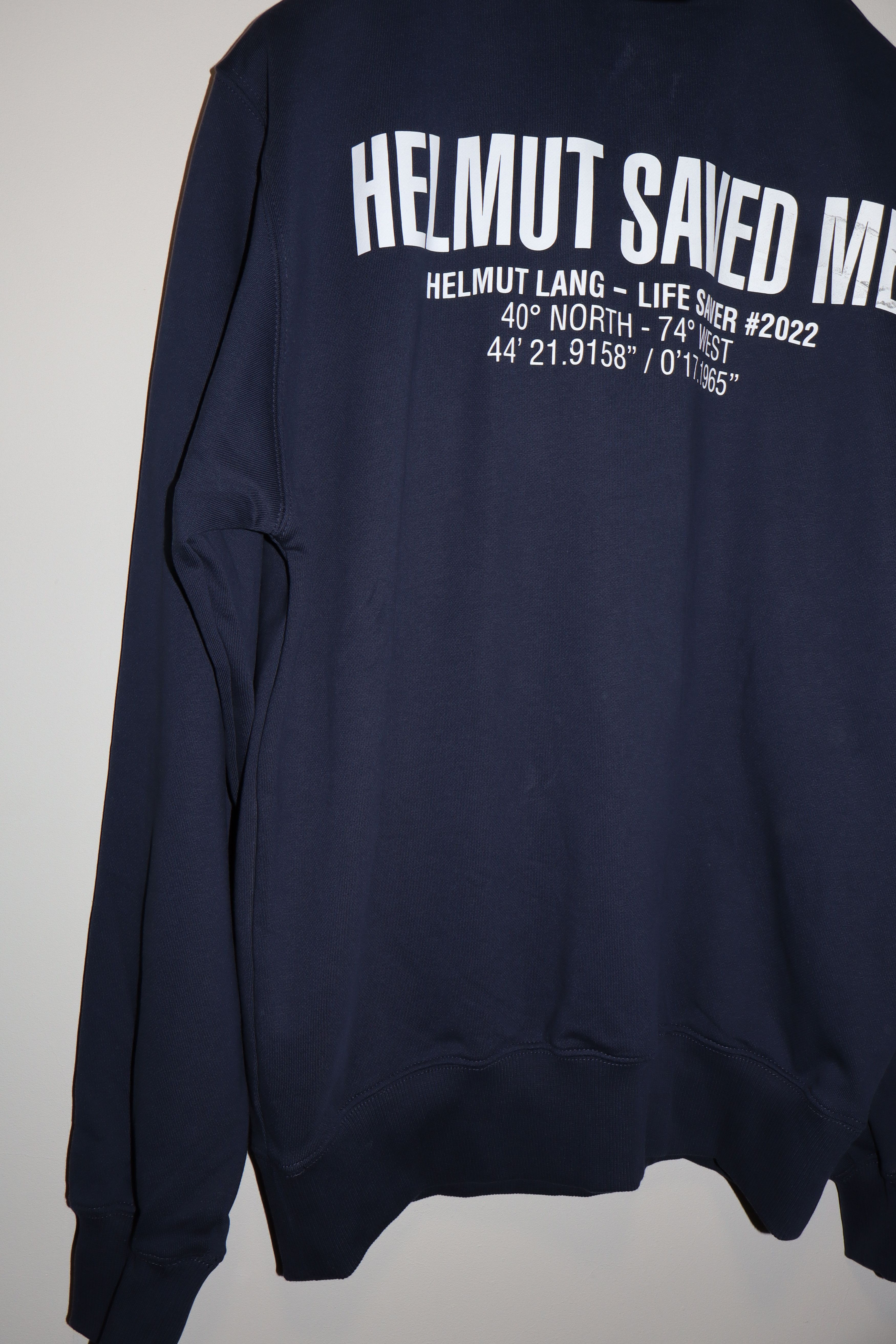 Helmut Lang Helmut saved me hoodie Size US S / EU 44-46 / 1 - 10 Thumbnail