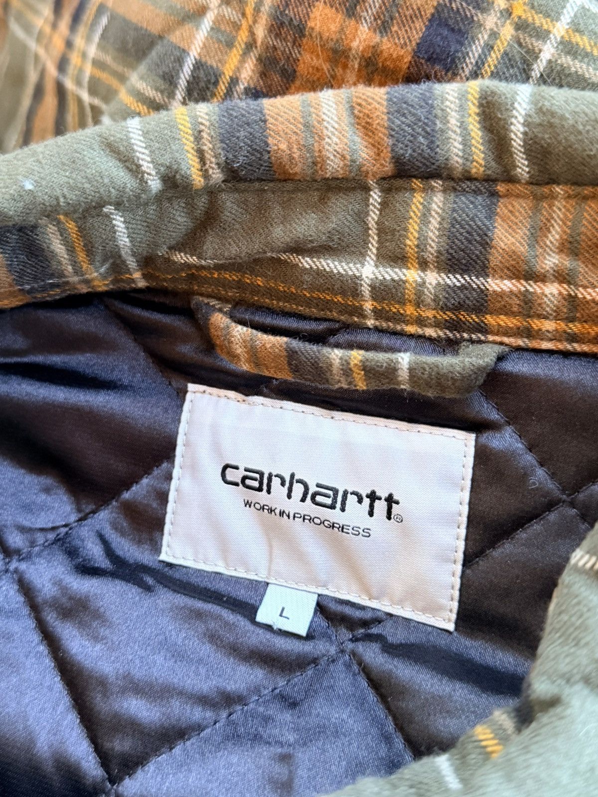 Carhartt Carhartt Plaid Button Up Size US L / EU 52-54 / 3 - 3 Thumbnail