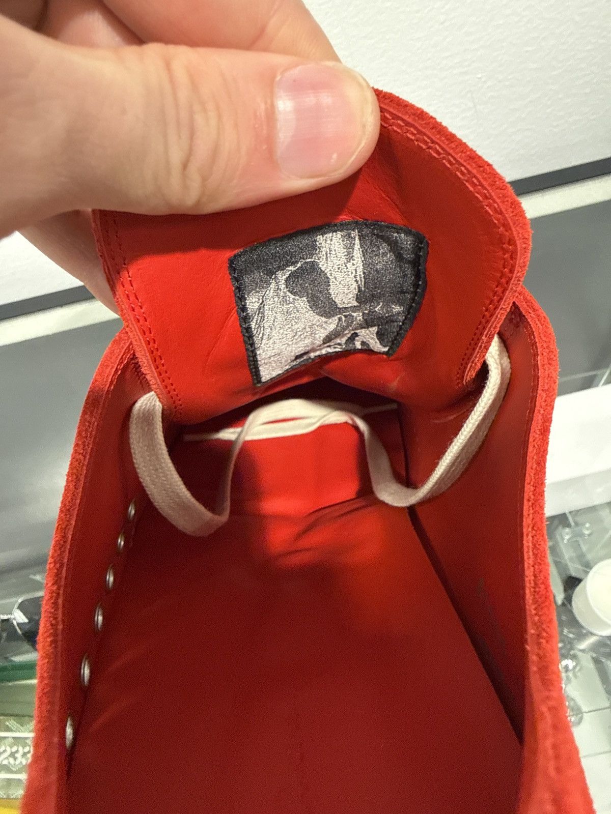 Rick Owens Rick Owens Extreme Low Sneaks Temple SS26 Carnelian Milk Size US 12 / EU 45 - 4 Thumbnail