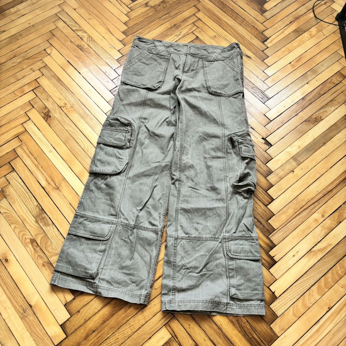 Vintage Last Drop‼️ Vintage 90’s Cargo Animal Multi-Pocket Pants Size US 32 / EU 48 - 2 Thumbnail