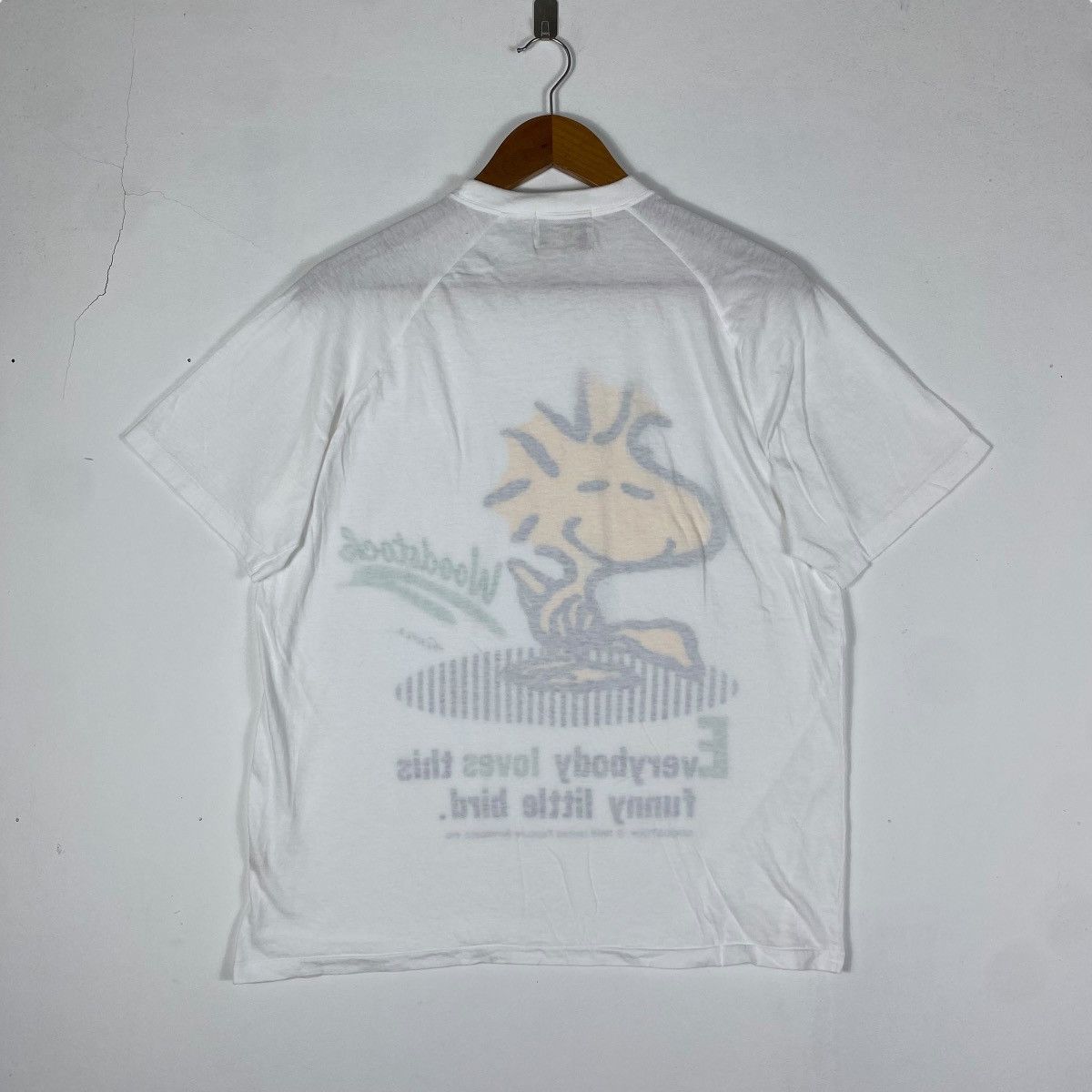 Vintage Vintage 60's PEANUTS WOODSTOCK Graphic Tee Shirt Free Size Size US M / EU 48-50 / 2 - 5 Thumbnail