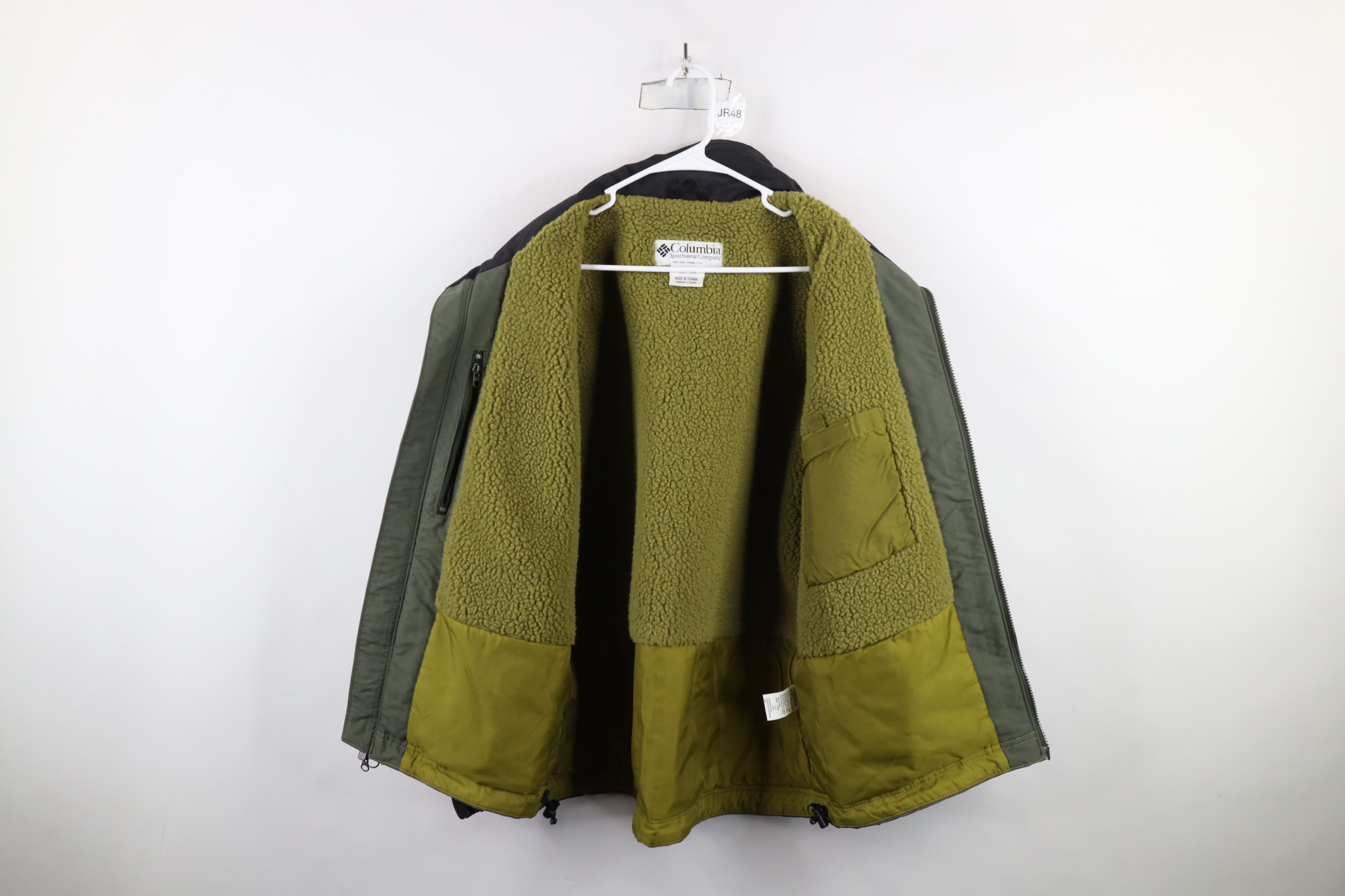 Columbia × Vintage Vintage 90s Columbia Block Deep Pile Fleece Lined Jacket Size US M / EU 48-50 / 2 - 12 Thumbnail