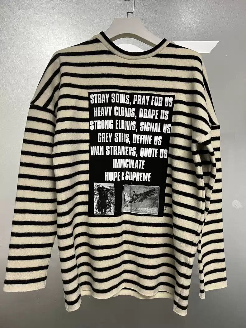 Raf Simons Raf Simons Striped patch long sleeve -2507 Size US M / EU 48-50 / 2 - 1 Thumbnail