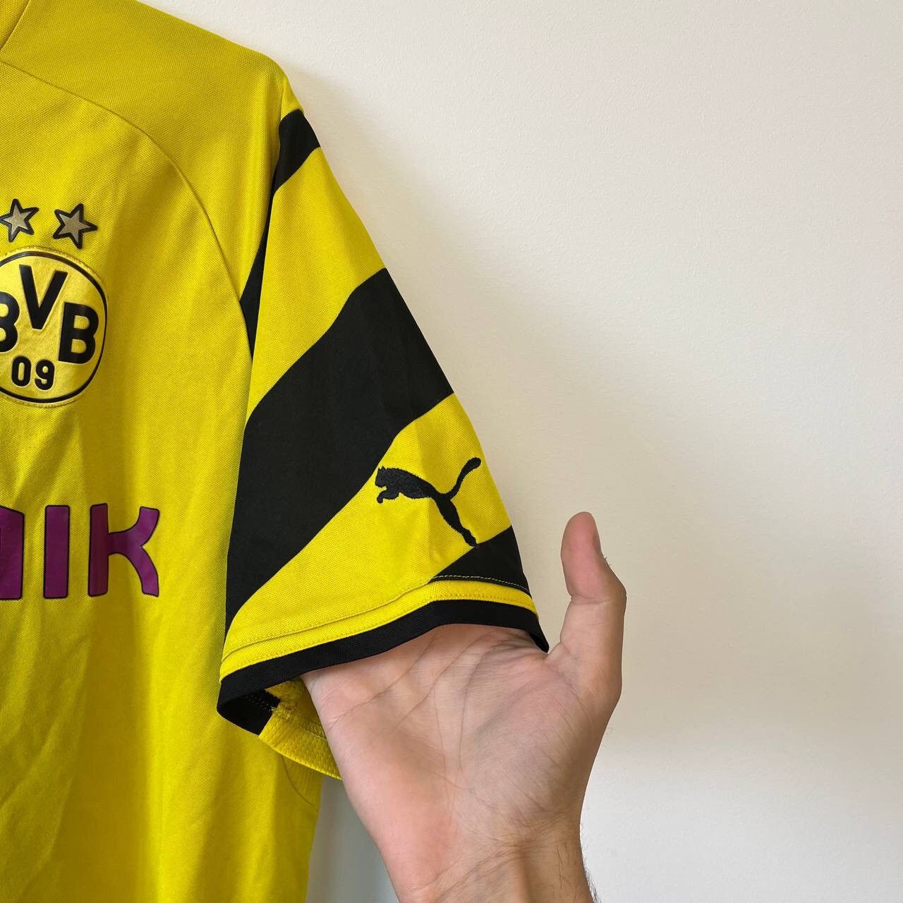 Puma BORUSSIA DORTMUND 2014 2015 HOME SHIRT FOOTBALL SOCCER PUMA Size US XL / EU 56 / 4 - 24 Thumbnail