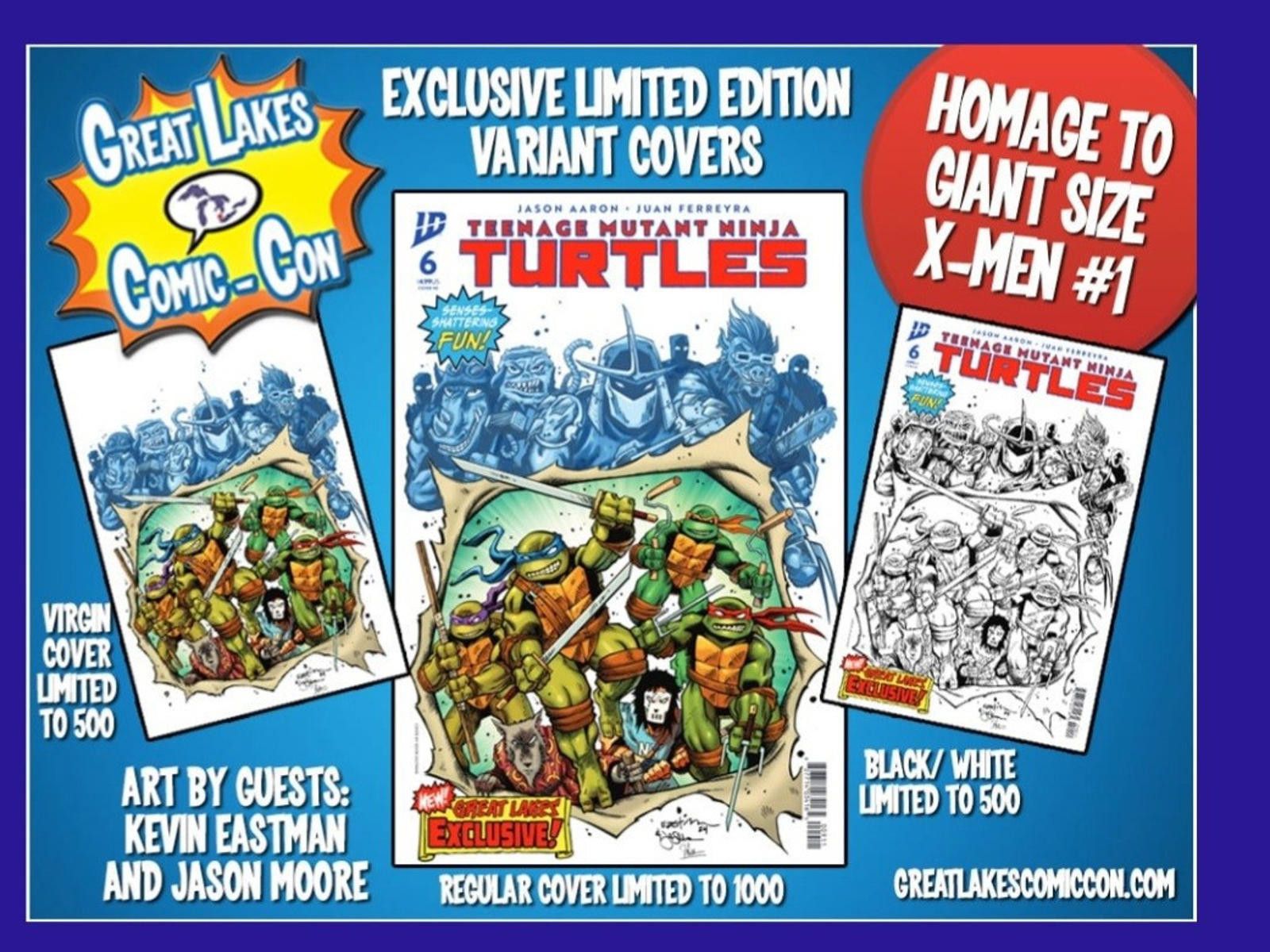 Other TMNT #6 2025 GLCC Homage Giant-Size X-Men #1 Set COA Size ONE SIZE - 1 Thumbnail