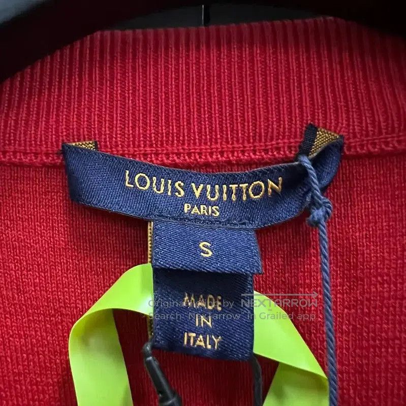 Louis Vuitton Louis Vuitton Women's Red Wool Long Sleeve Sweater . Size S / US 4 / IT 40 - 4 Thumbnail
