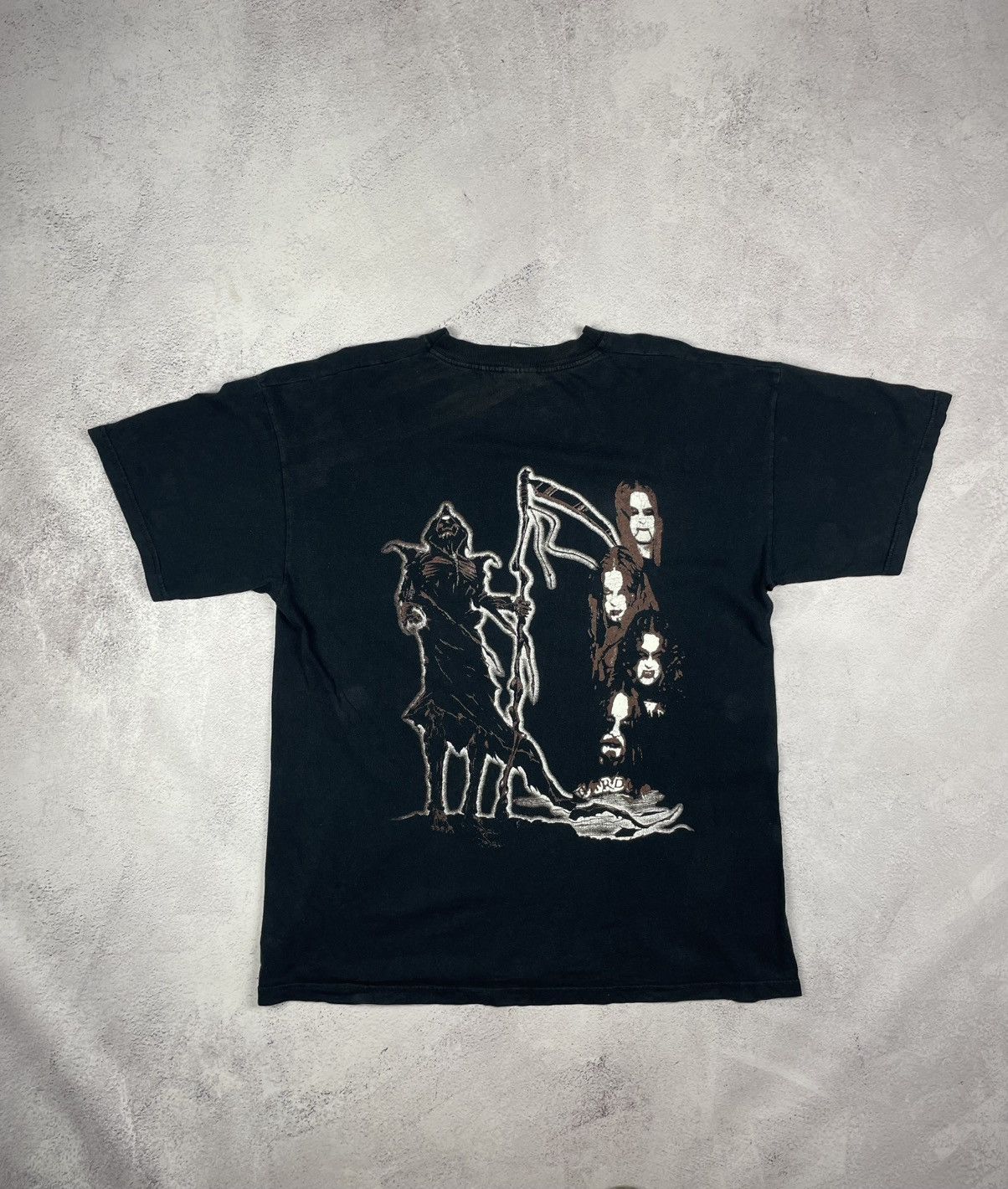 Band Tees × Vintage Vintage Marduk Swedish Black Metal T-Shirt 2000s Rare Size US XL / EU 56 / 4 - 10 Thumbnail
