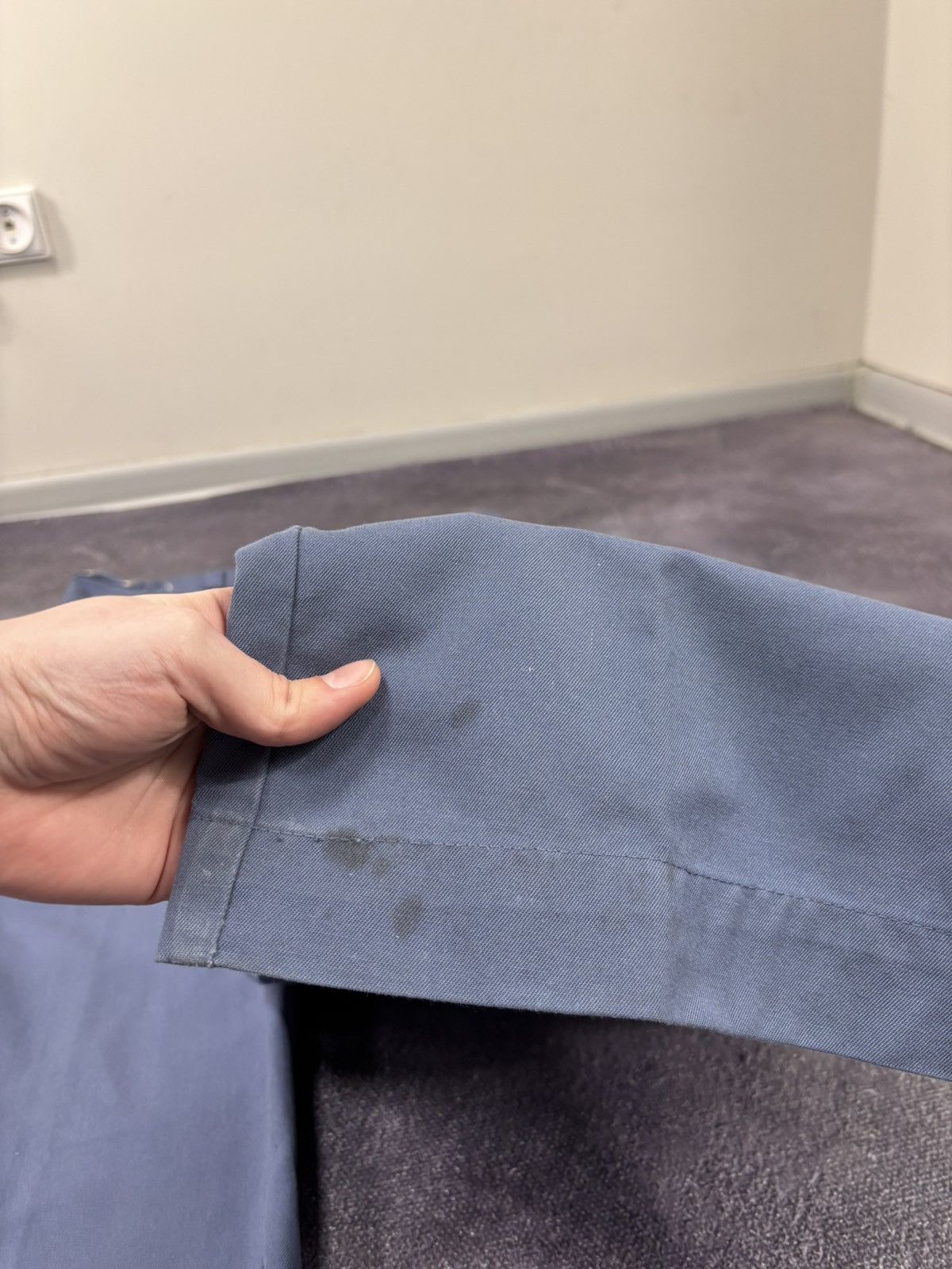 Other Vintage Lutteurs German/French Workwear Blue Utility Pants Size US 34 / EU 50 - 4 Thumbnail