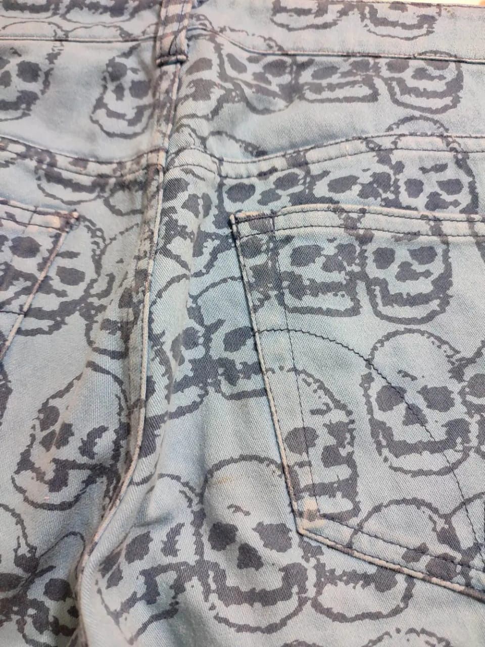 Hysteric Glamour Hysteric Glamour Fullprint Skull Pants Size US 28 / EU 44 - 8 Thumbnail