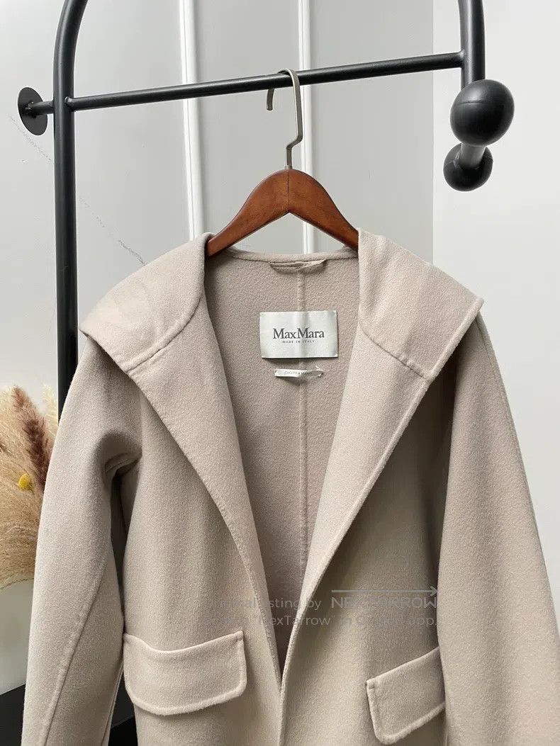 Max Mara Max Mara Beige Short Jacket Size XS / US 0-2 / IT 36-38 - 4 Thumbnail