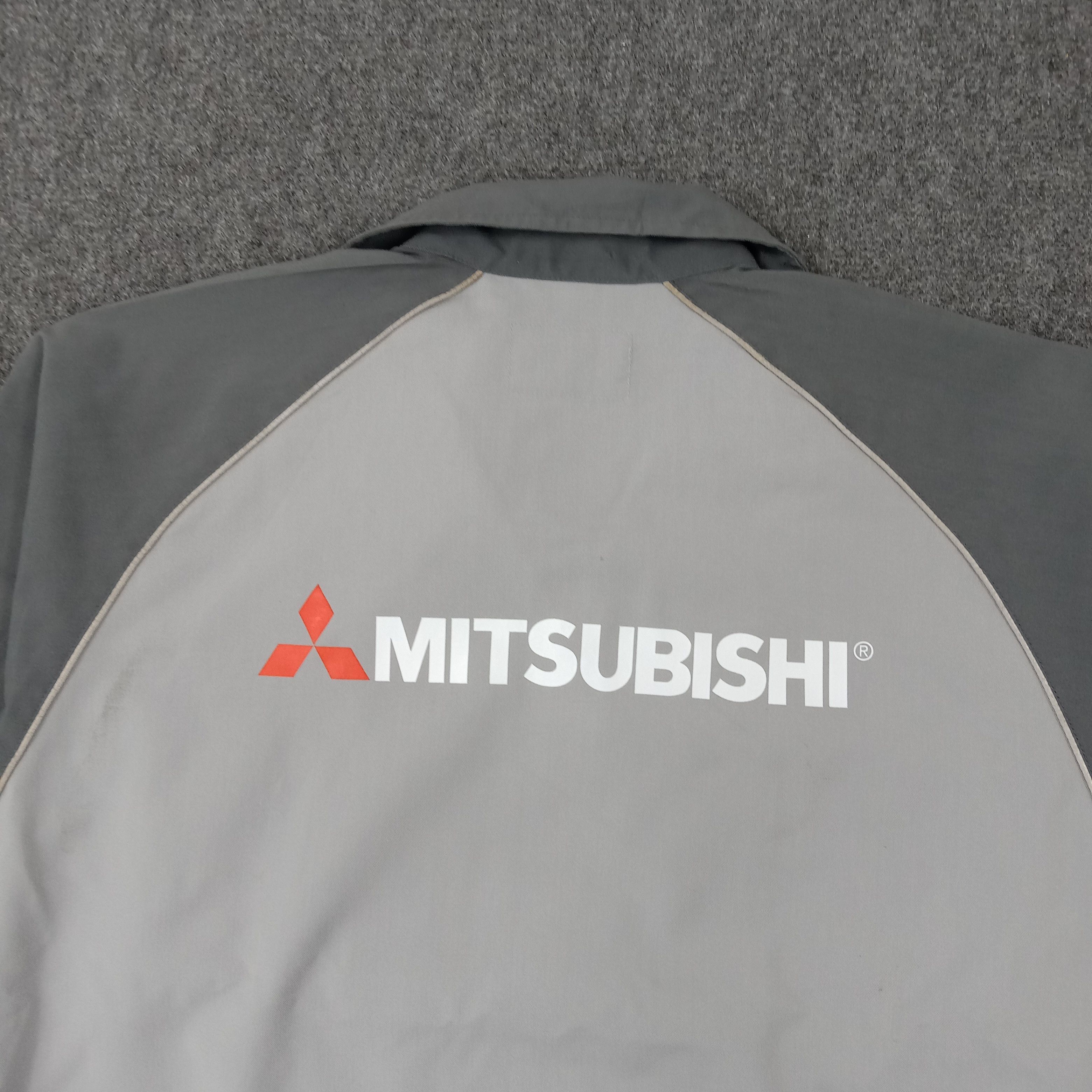 Japanese Brand × Vintage Mitsubishi Japanese Racing Team Worker Jacket Size US L / EU 52-54 / 3 - 2 Thumbnail